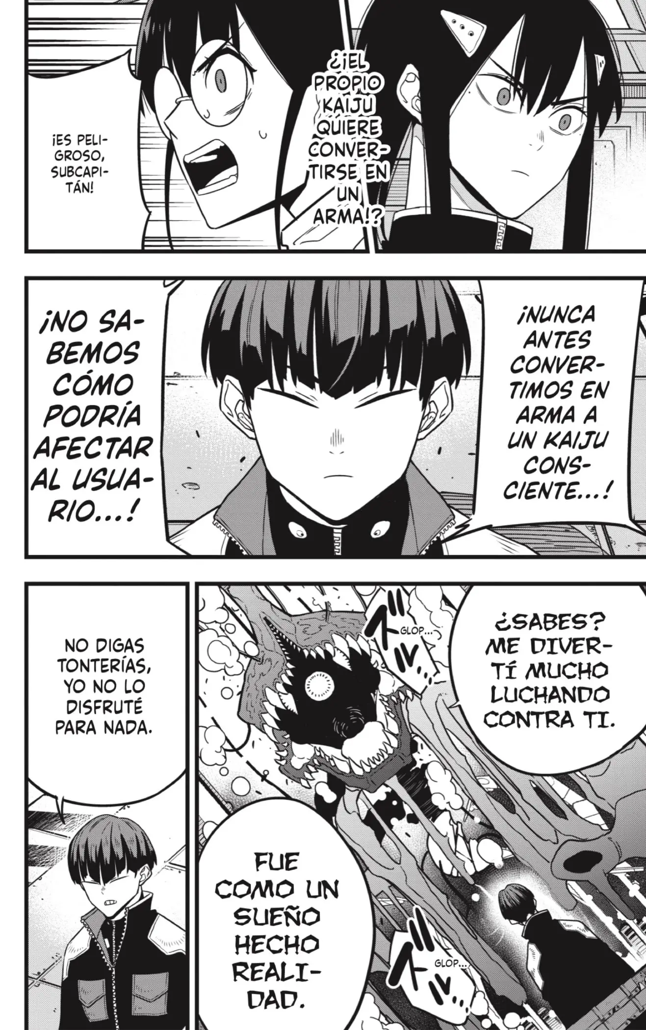 Kaiju No. 8 capítulo 56 página 14