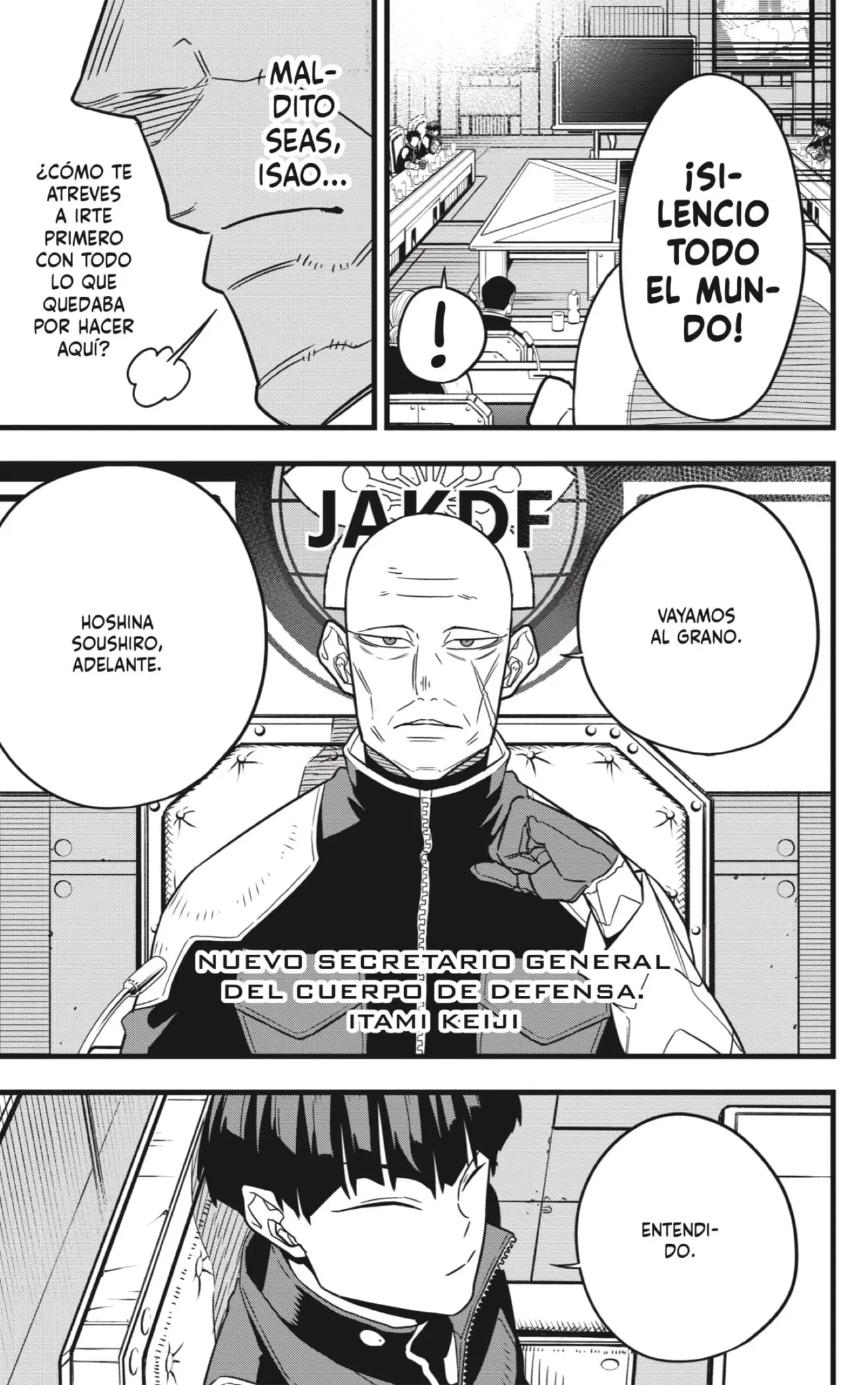 Kaiju No. 8 capítulo 57 página 17
