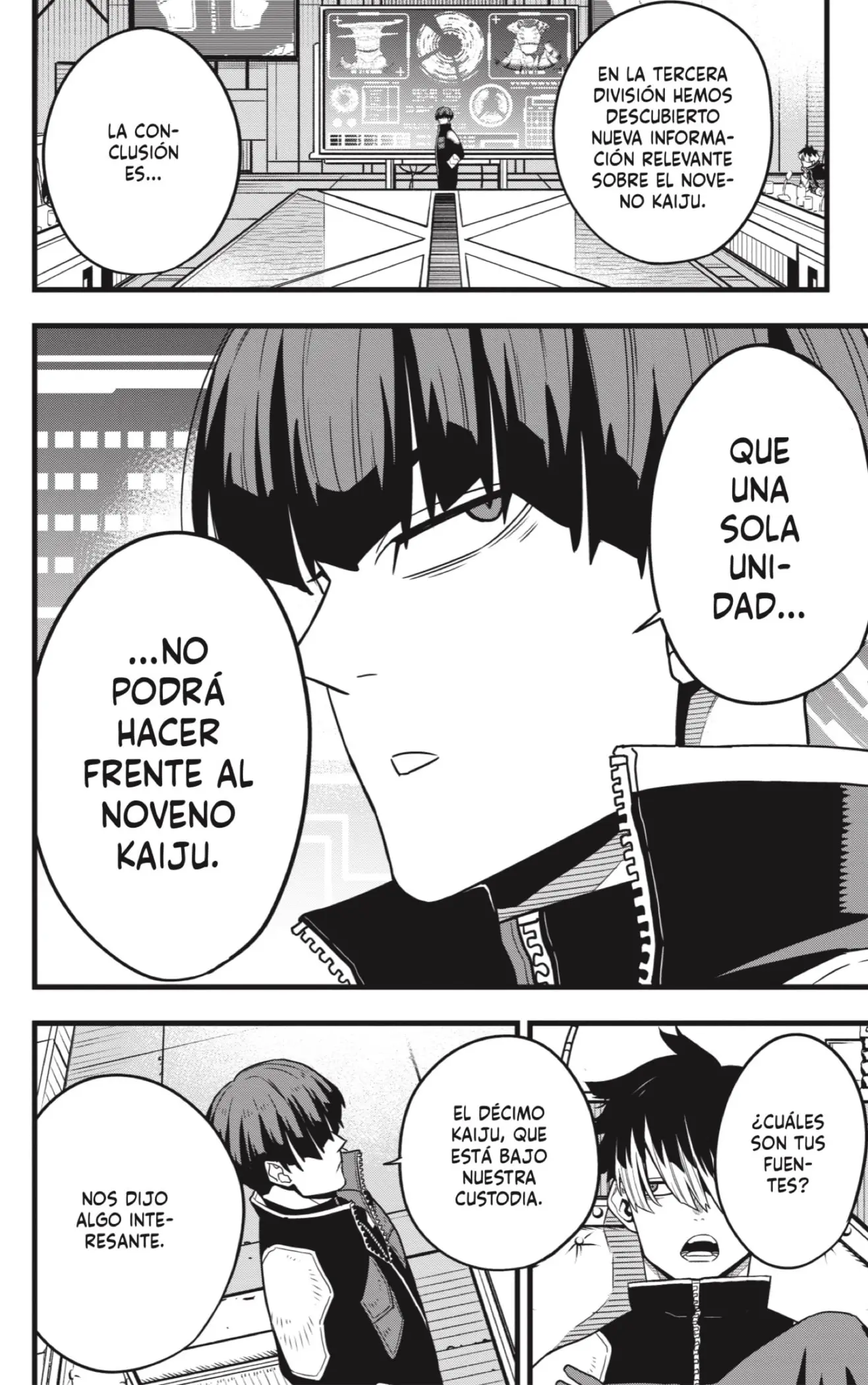Kaiju No. 8 capítulo 57 página 18