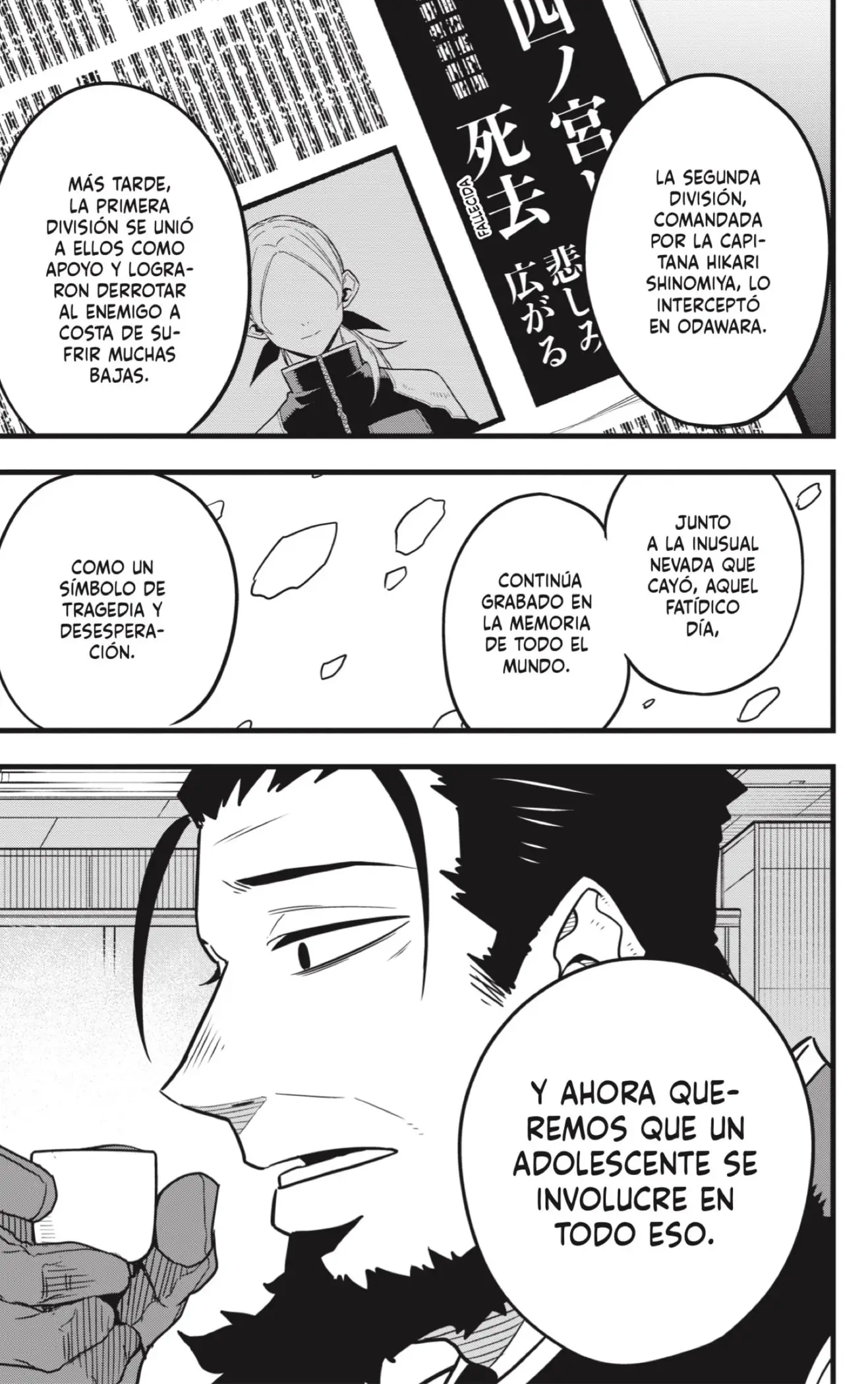 Kaiju No. 8 capítulo 59 página 7