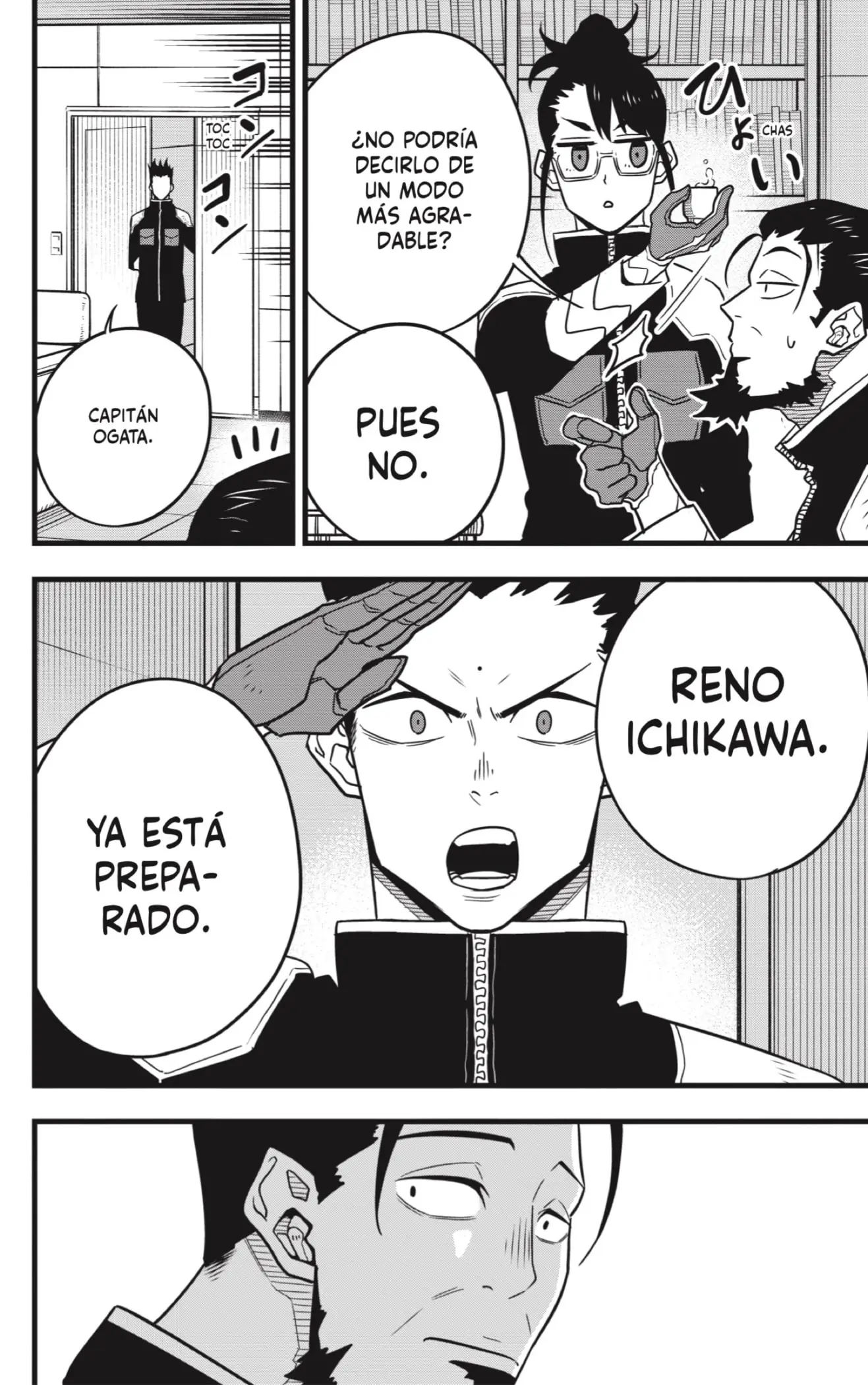 Kaiju No. 8 capítulo 59 página 8