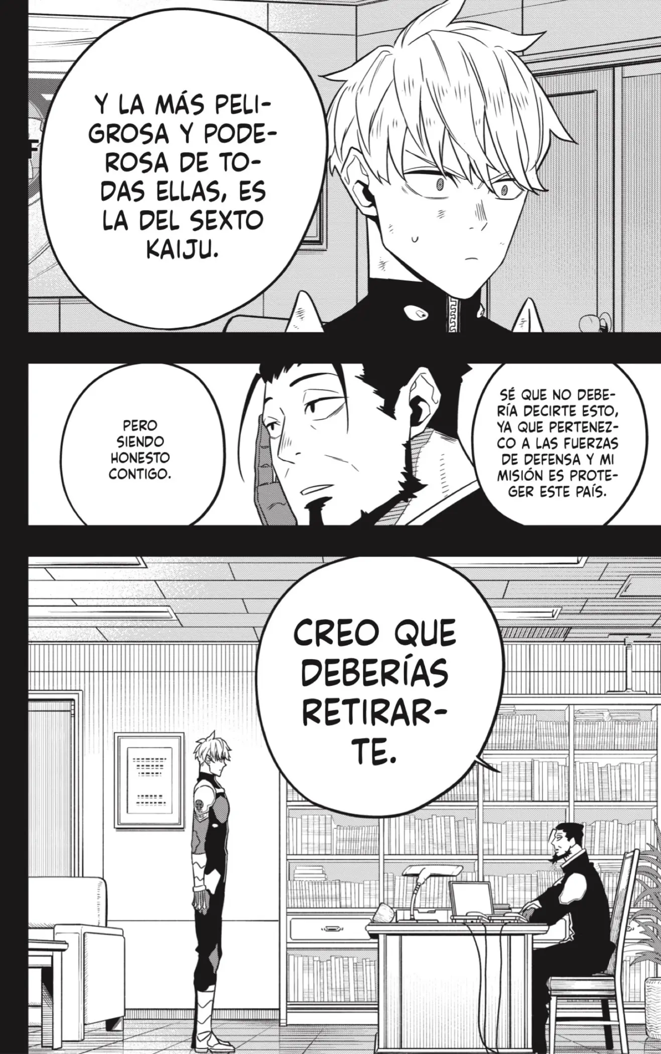 Kaiju No. 8 capítulo 59 página 12