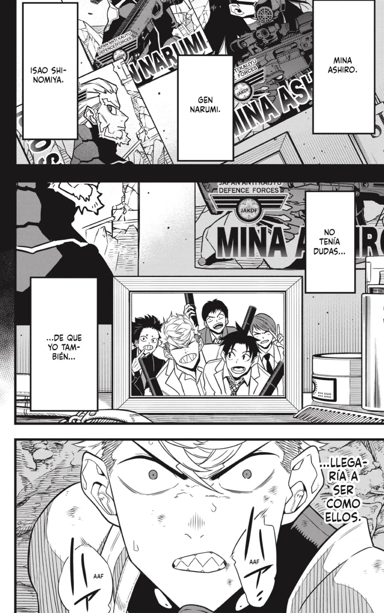 Kaiju No. 8 capítulo 61 página 4