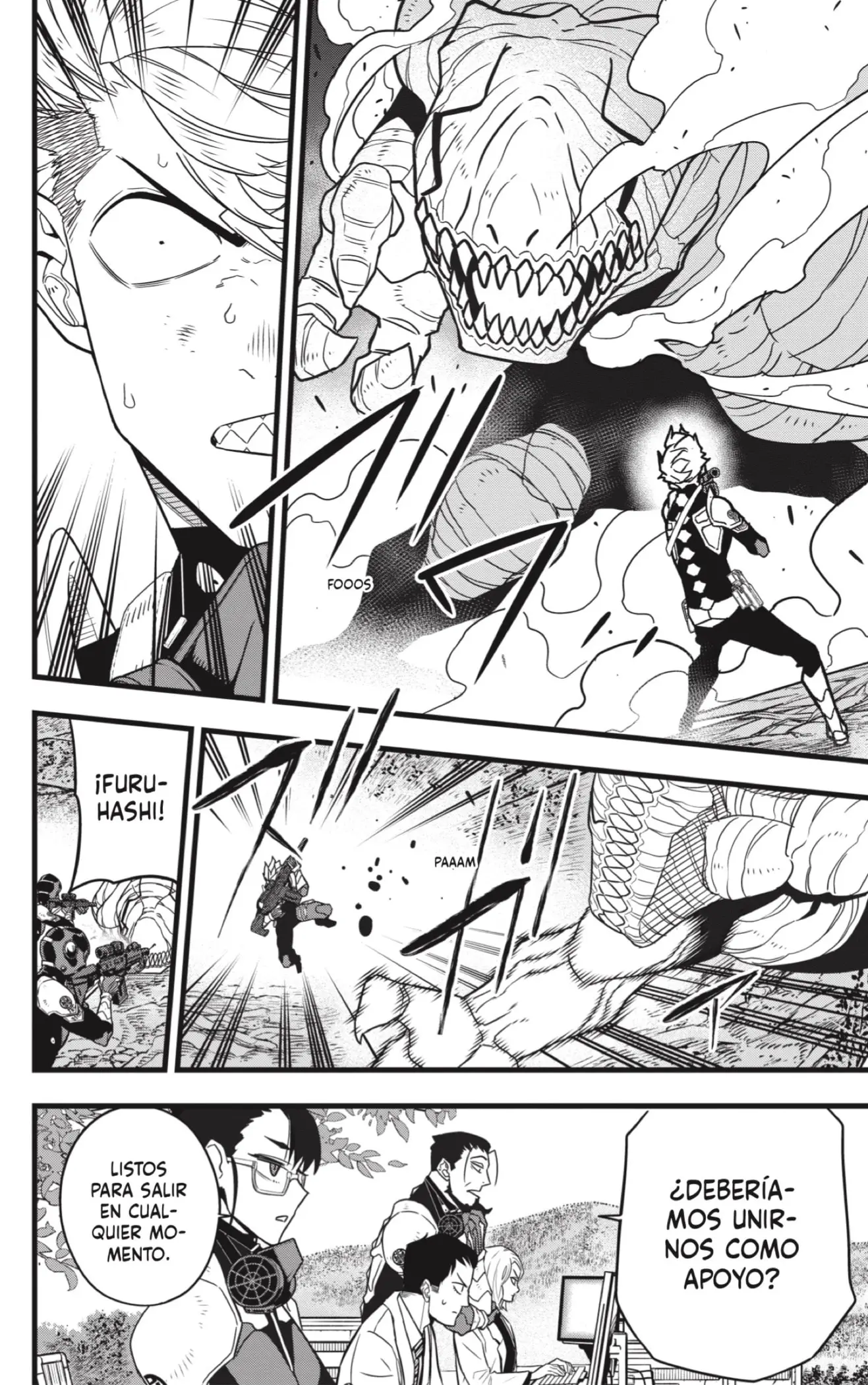 Kaiju No. 8 capítulo 61 página 6