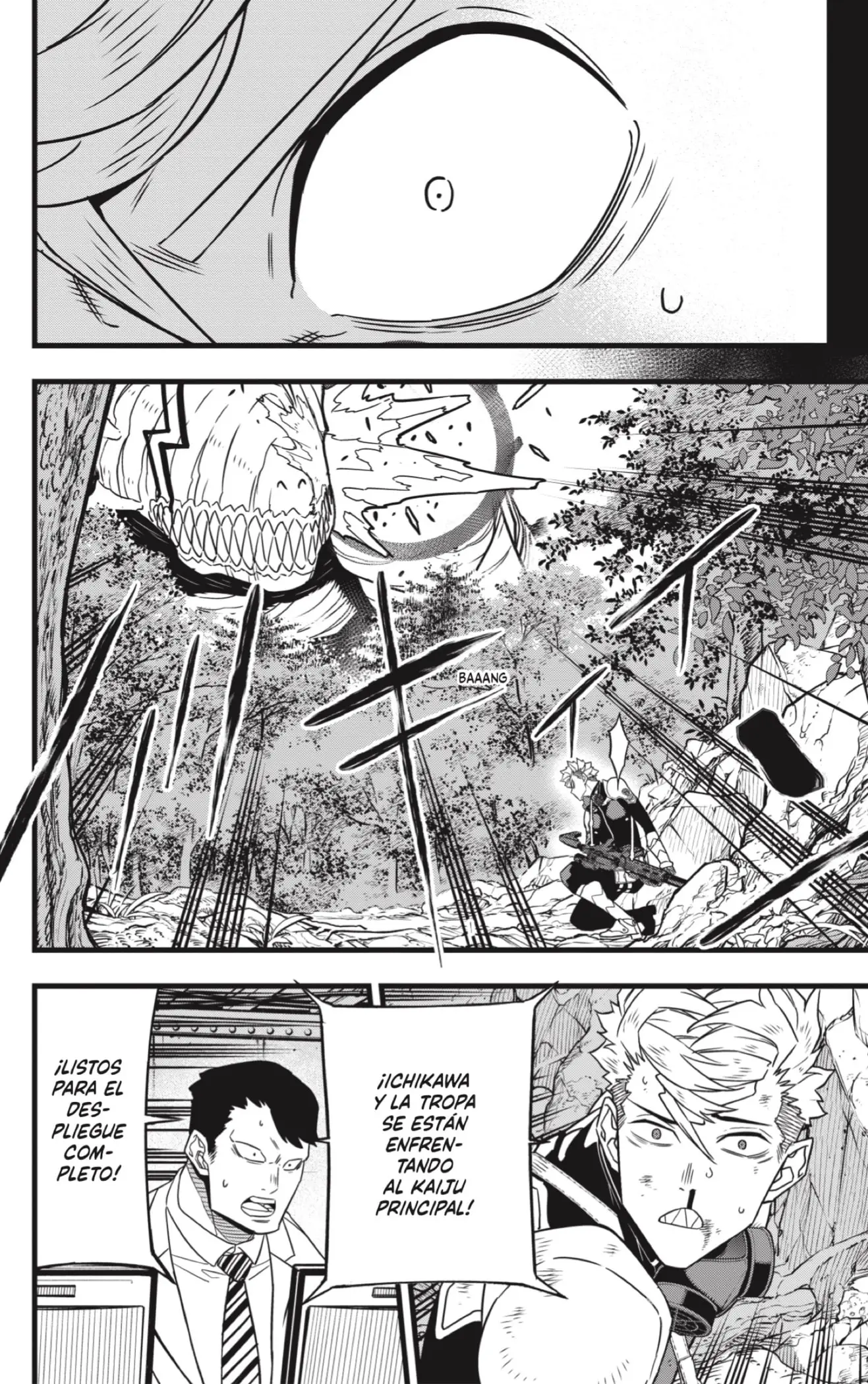 Kaiju No. 8 capítulo 61 página 10