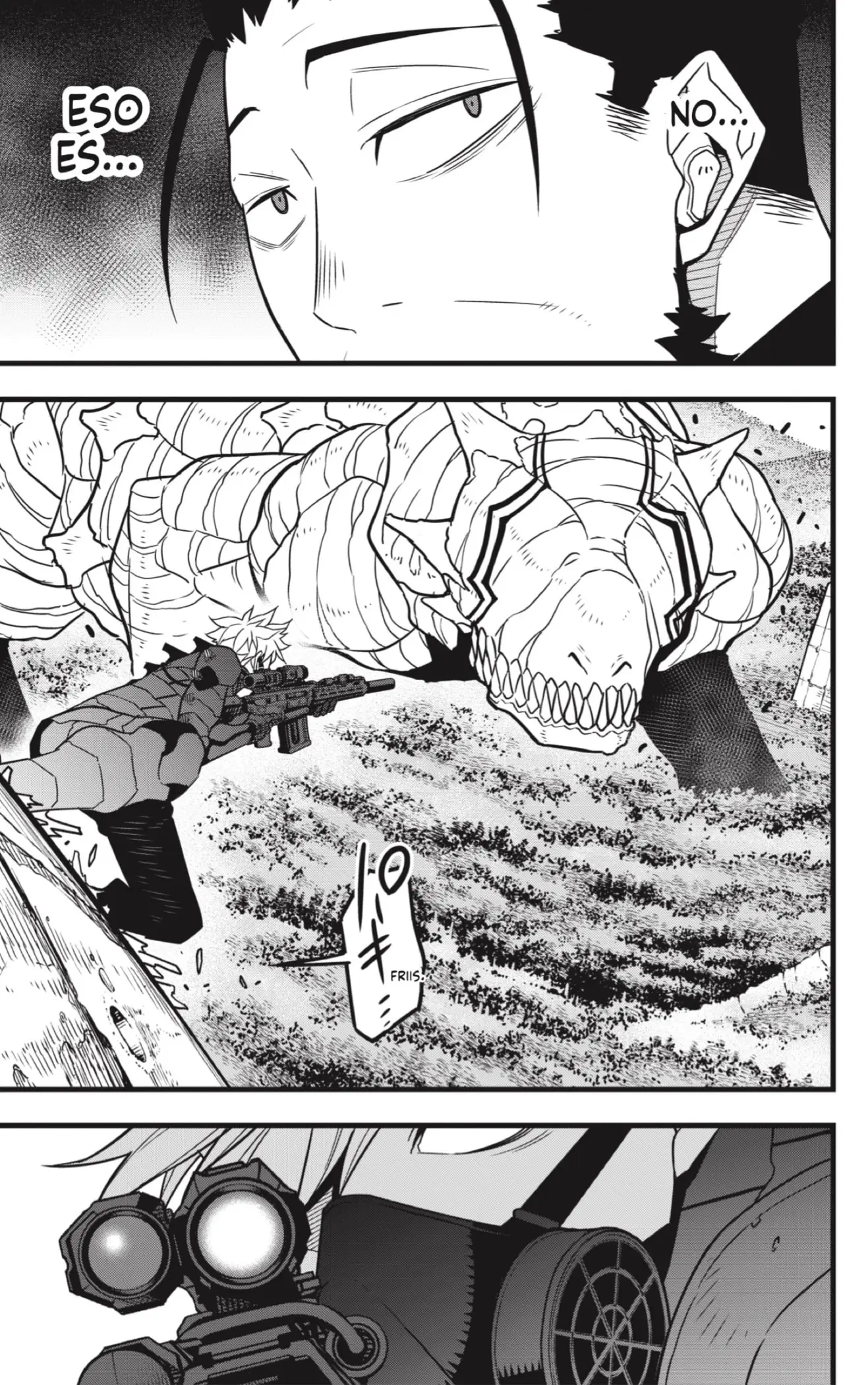 Kaiju No. 8 capítulo 61 página 17