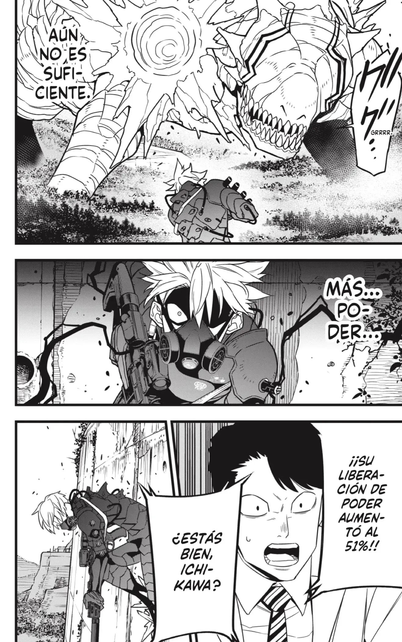 Kaiju No. 8 capítulo 61 página 20