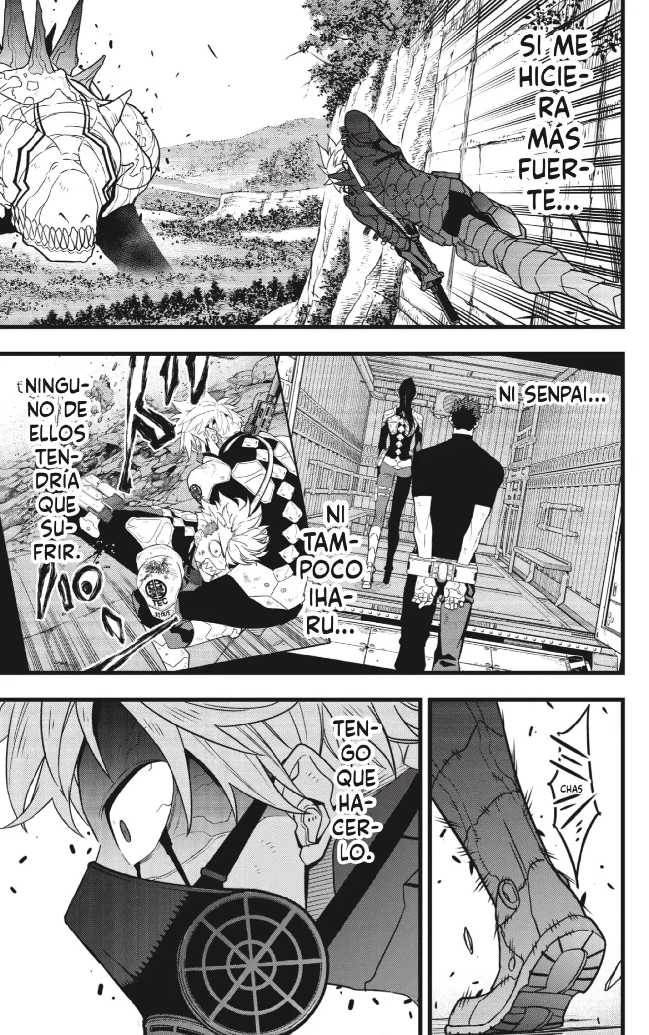 Kaiju No. 8 capítulo 62 página 3