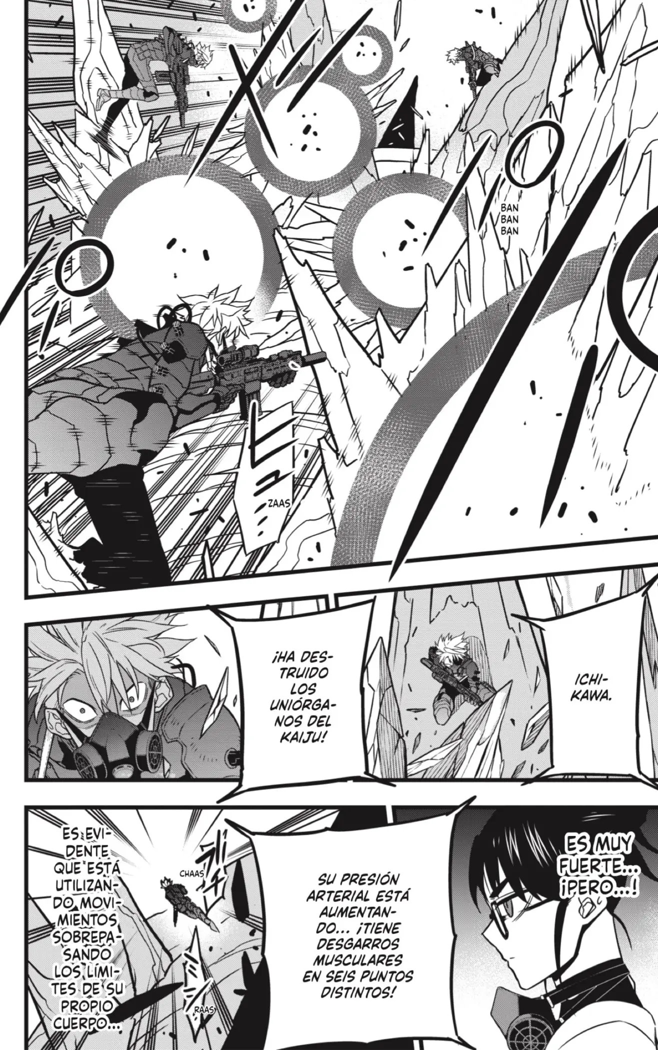 Kaiju No. 8 capítulo 62 página 6