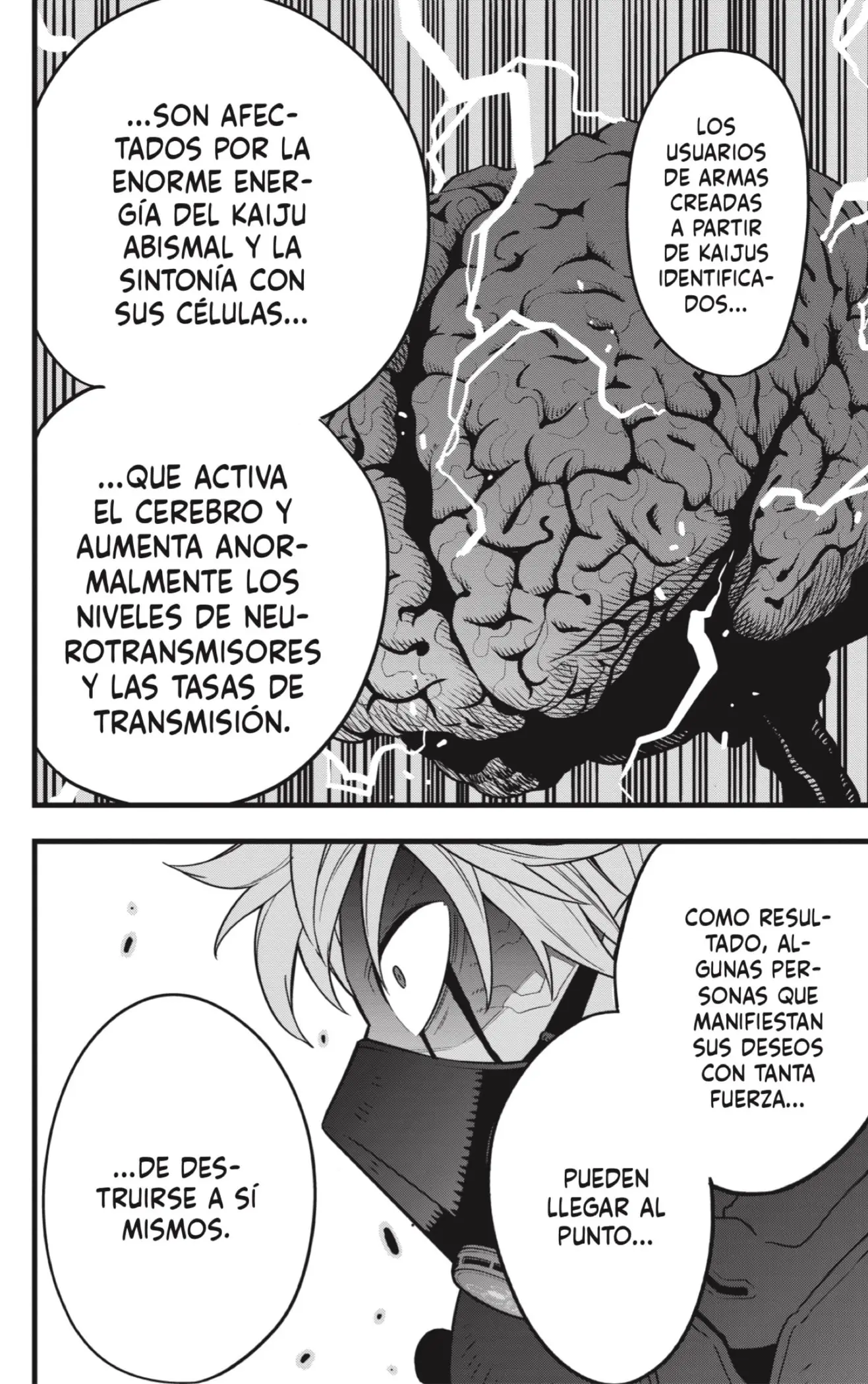 Kaiju No. 8 capítulo 62 página 8