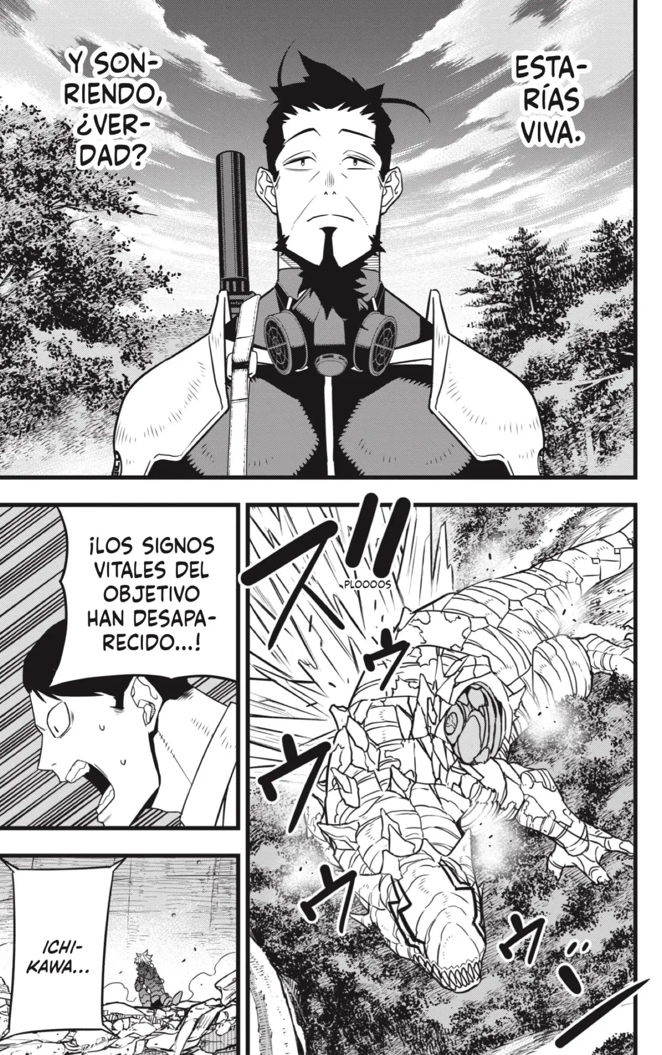 Kaiju No. 8 capítulo 64 página 7