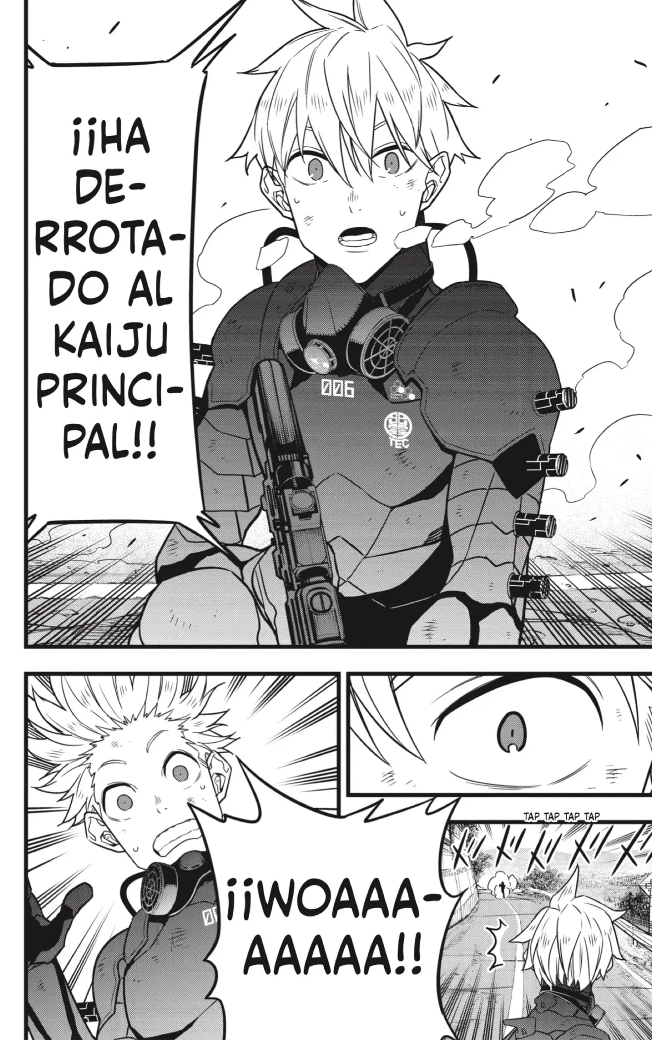 Kaiju No. 8 capítulo 64 página 8