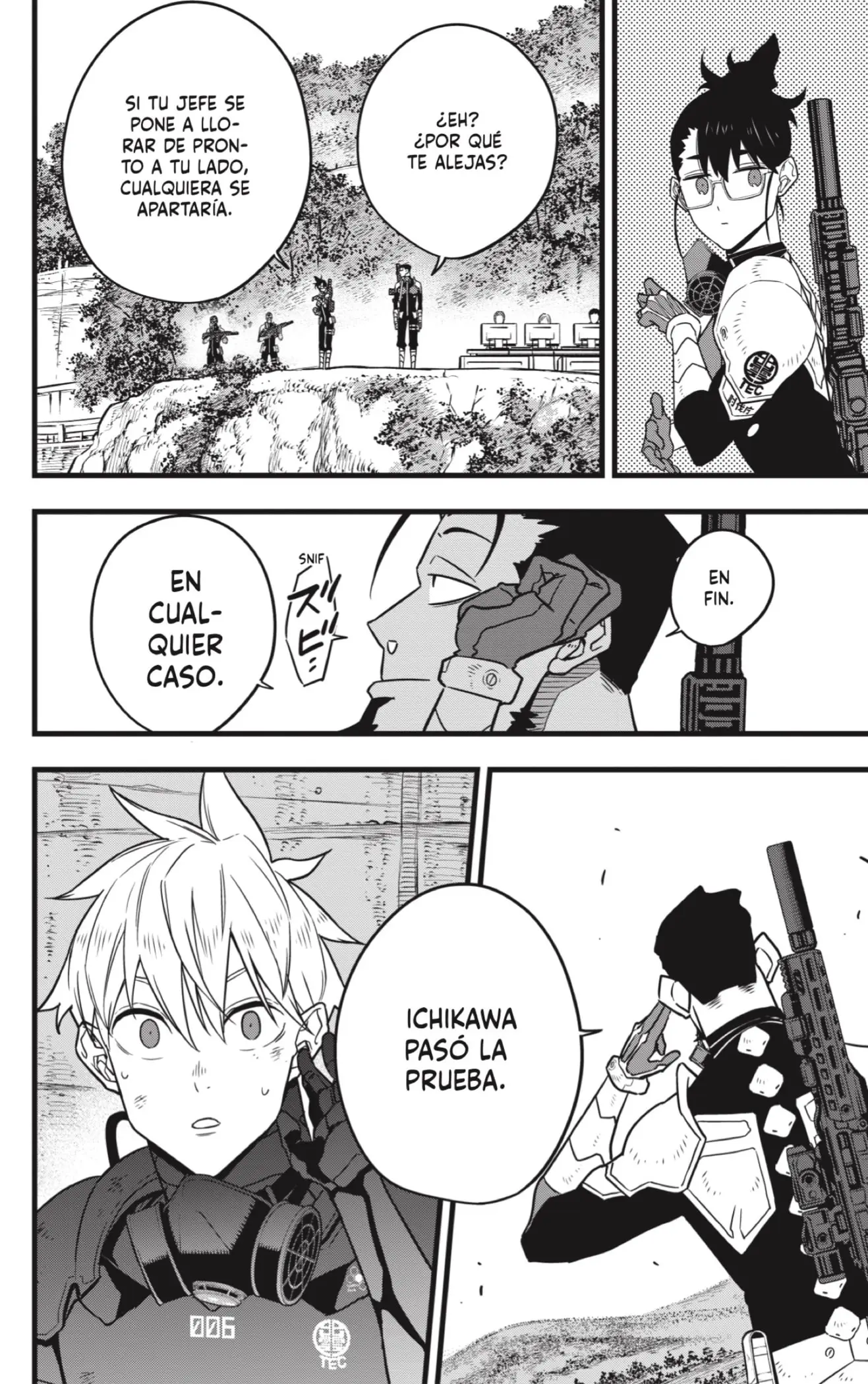 Kaiju No. 8 capítulo 64 página 12