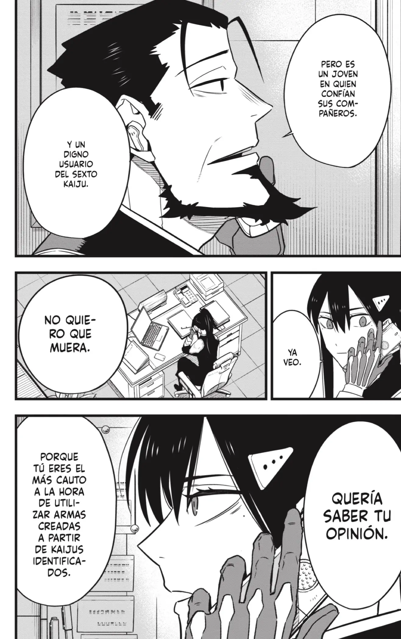Kaiju No. 8 capítulo 64 página 18