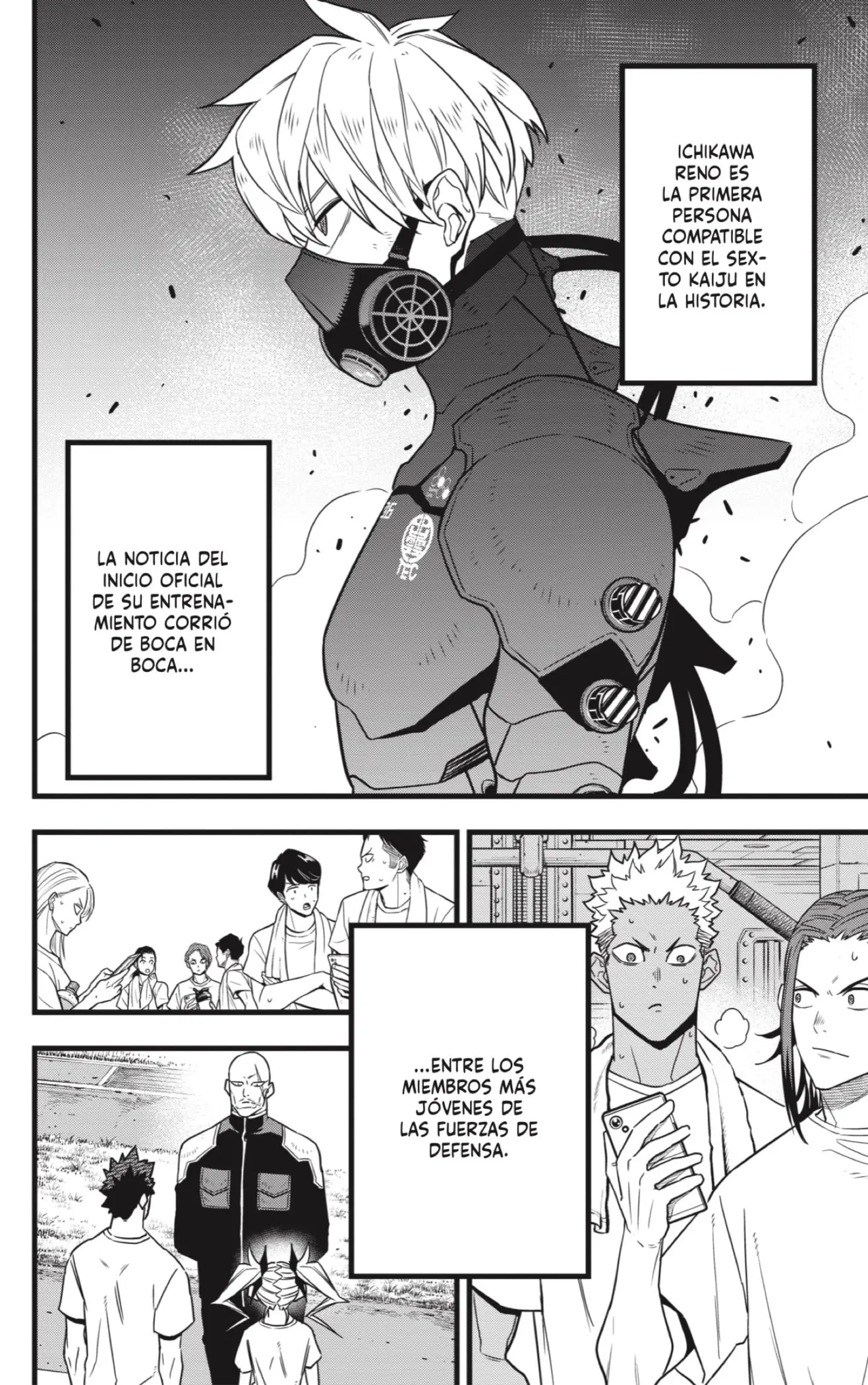 Kaiju No. 8 capítulo 65 página 2