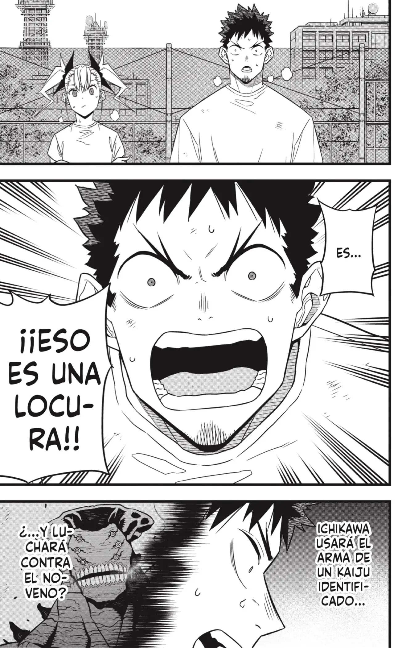 Kaiju No. 8 capítulo 65 página 3
