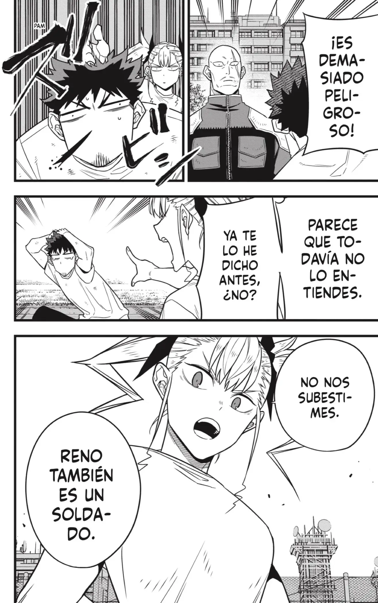 Kaiju No. 8 capítulo 65 página 4