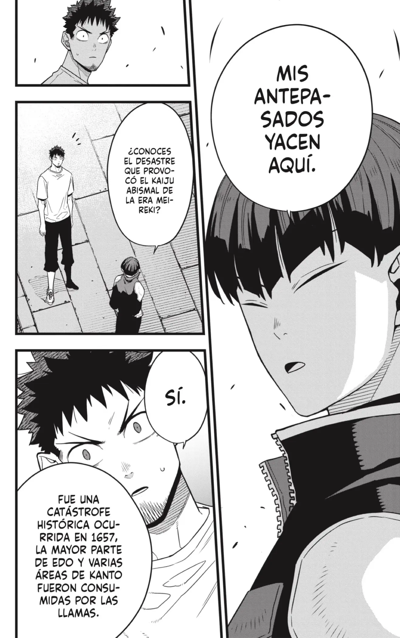 Kaiju No. 8 capítulo 66 página 4
