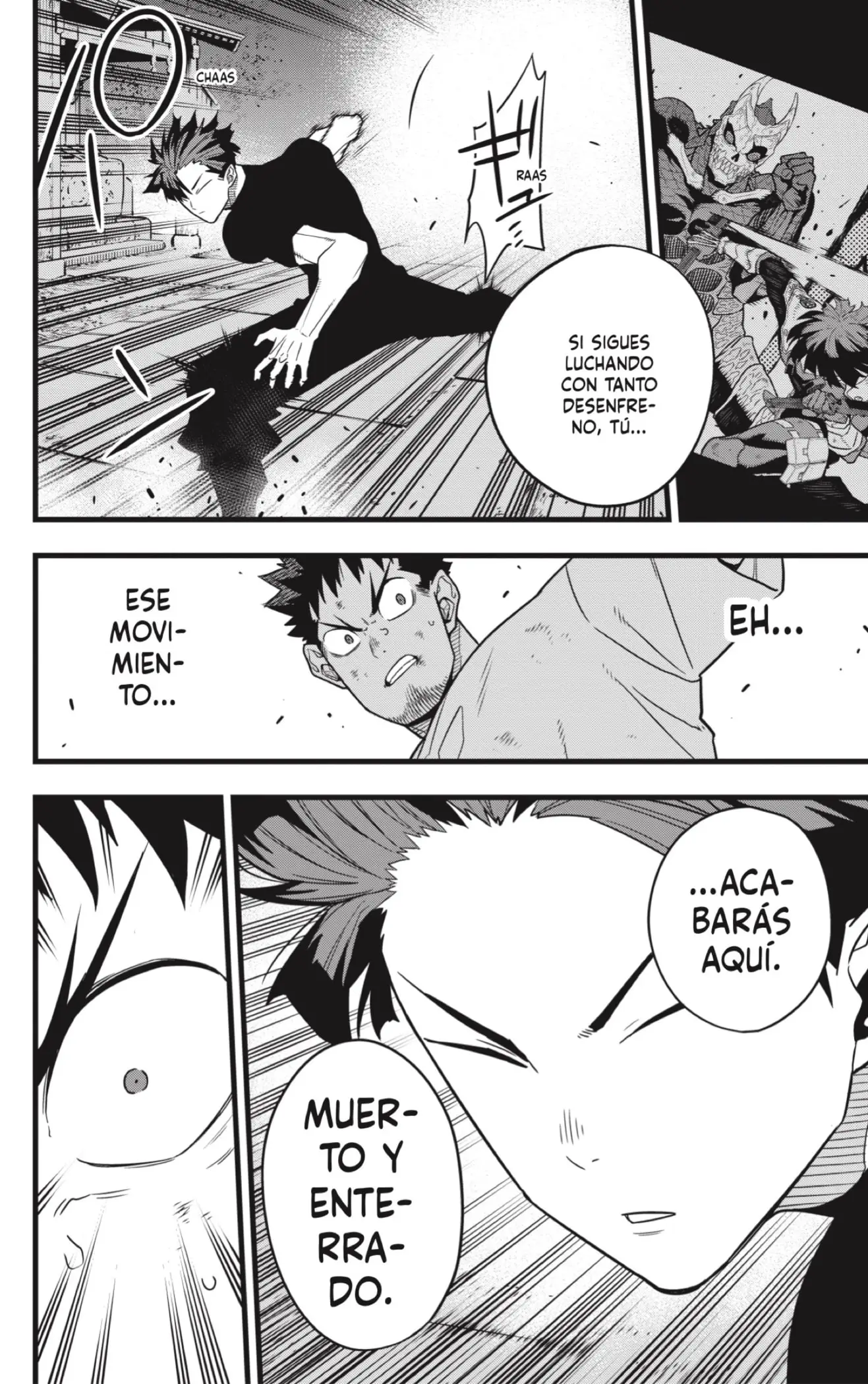 Kaiju No. 8 capítulo 66 página 18