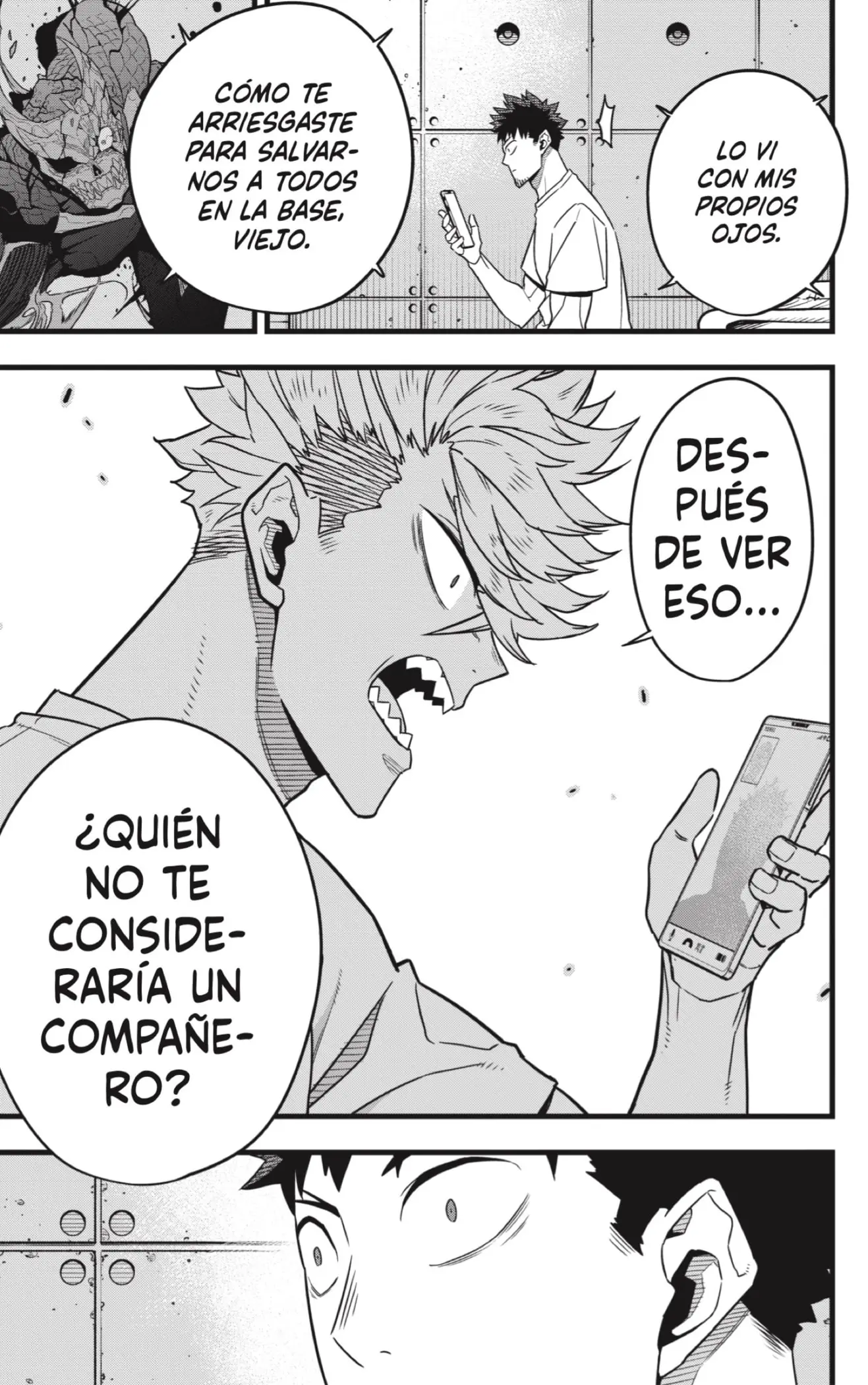 Kaiju No. 8 capítulo 67 página 17
