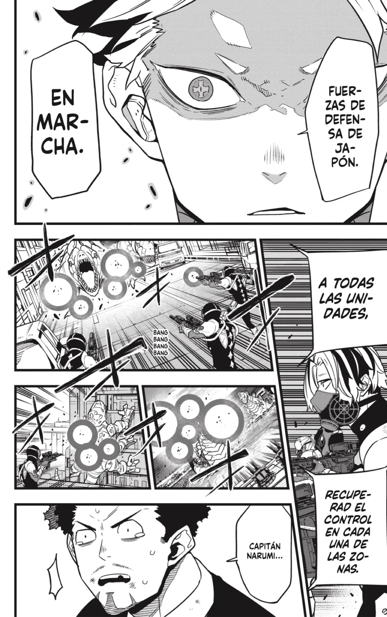 Kaiju No. 8 capítulo 71 página 2