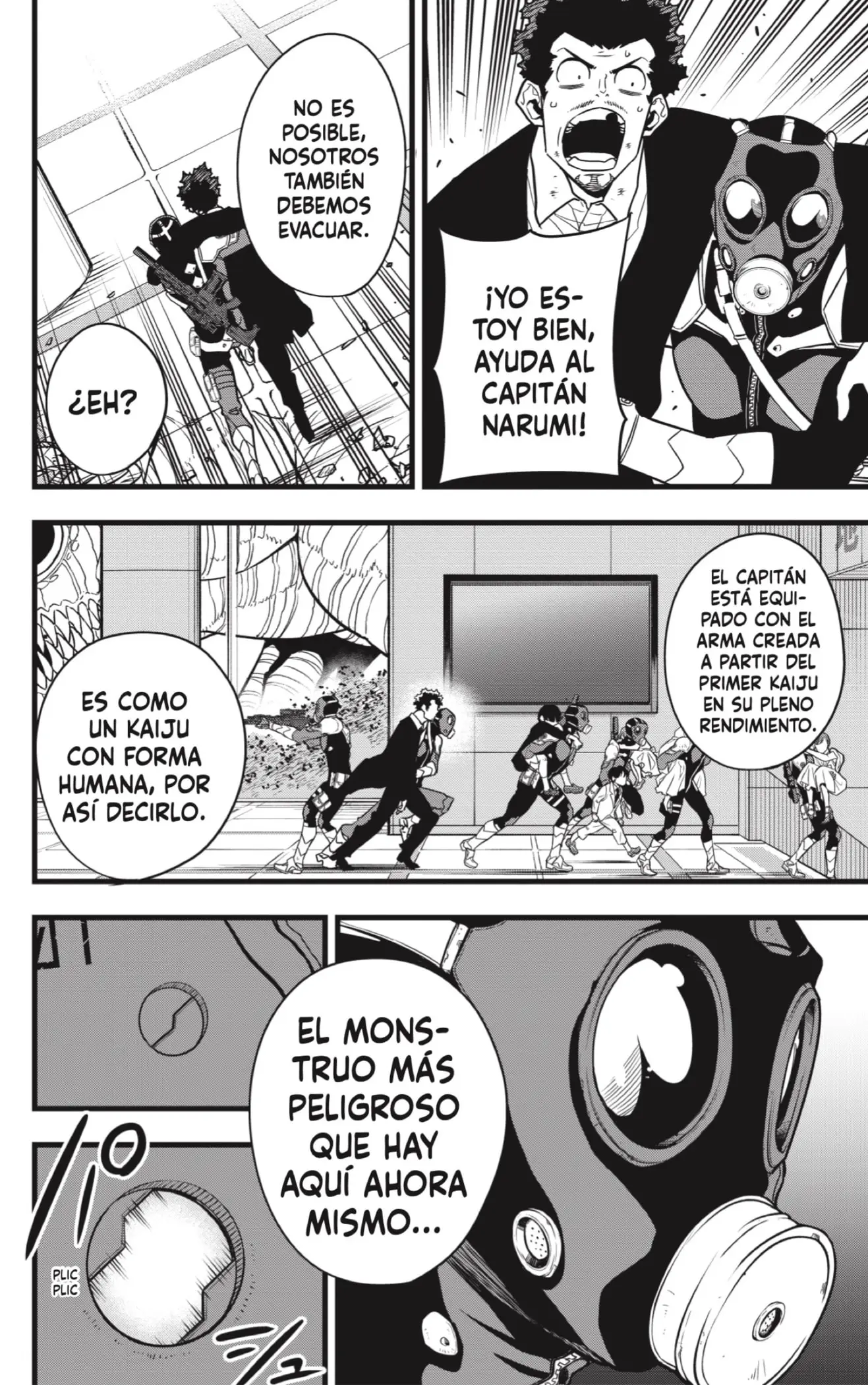 Kaiju No. 8 capítulo 71 página 4
