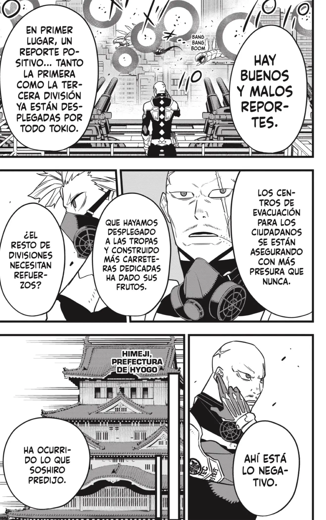 Kaiju No. 8 capítulo 71 página 9