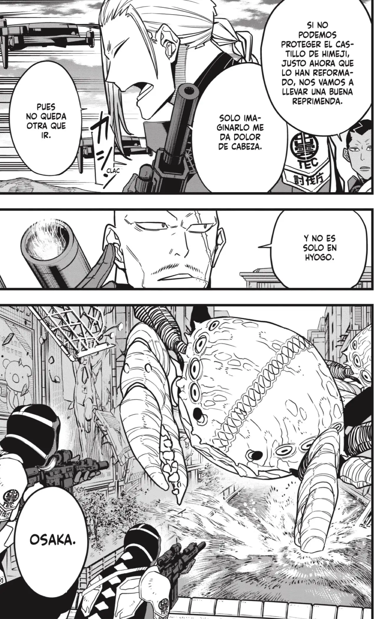 Kaiju No. 8 capítulo 71 página 11