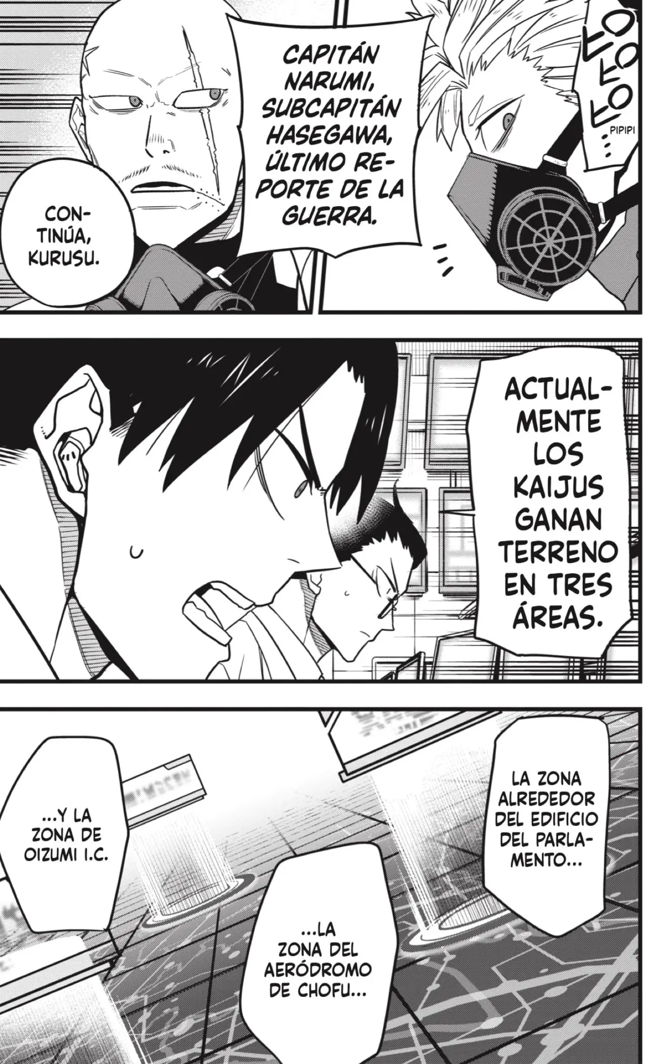 Kaiju No. 8 capítulo 71 página 15