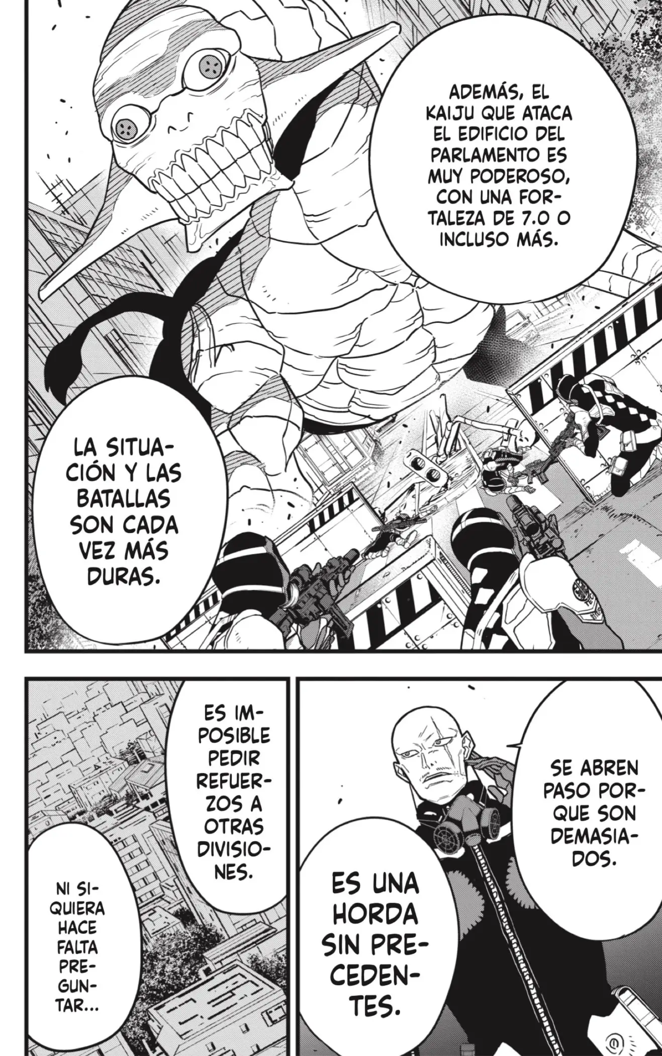 Kaiju No. 8 capítulo 71 página 16