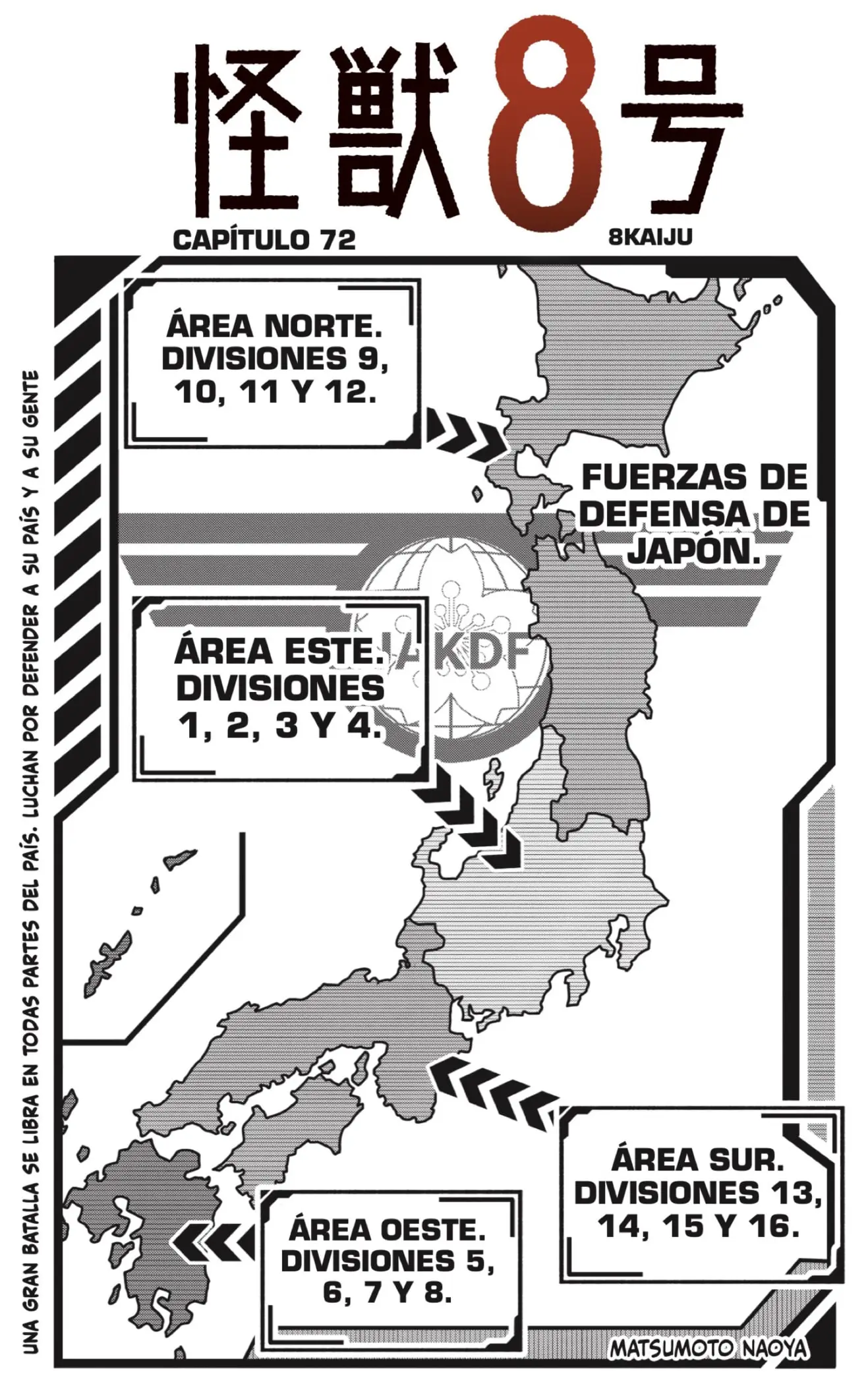Kaiju No. 8 capítulo 72 página 1