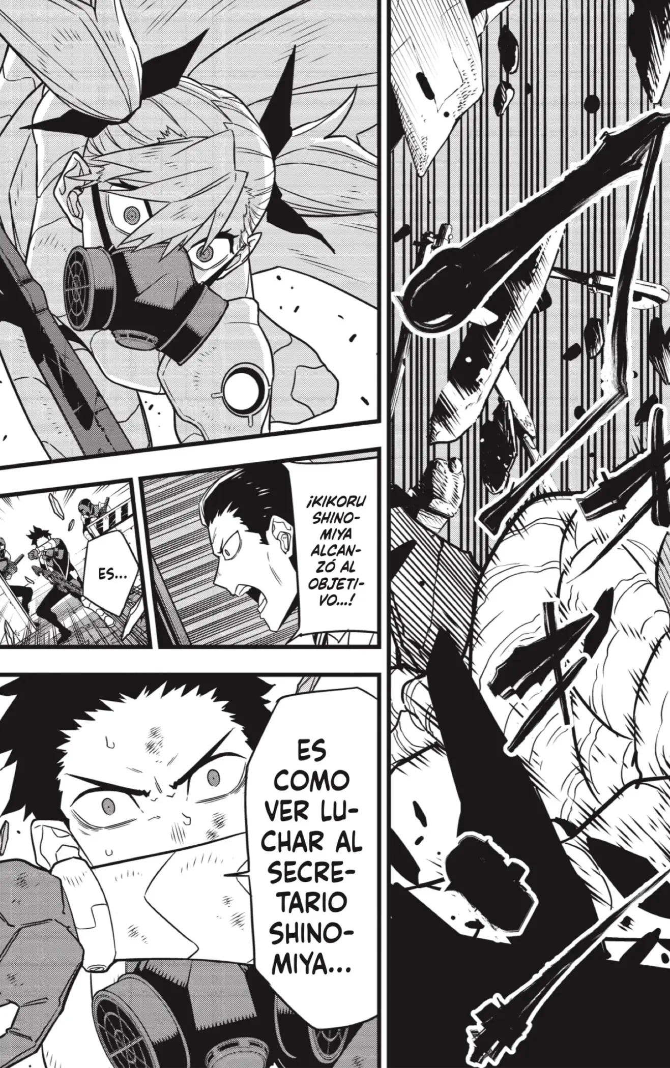 Kaiju No. 8 capítulo 72 página 9