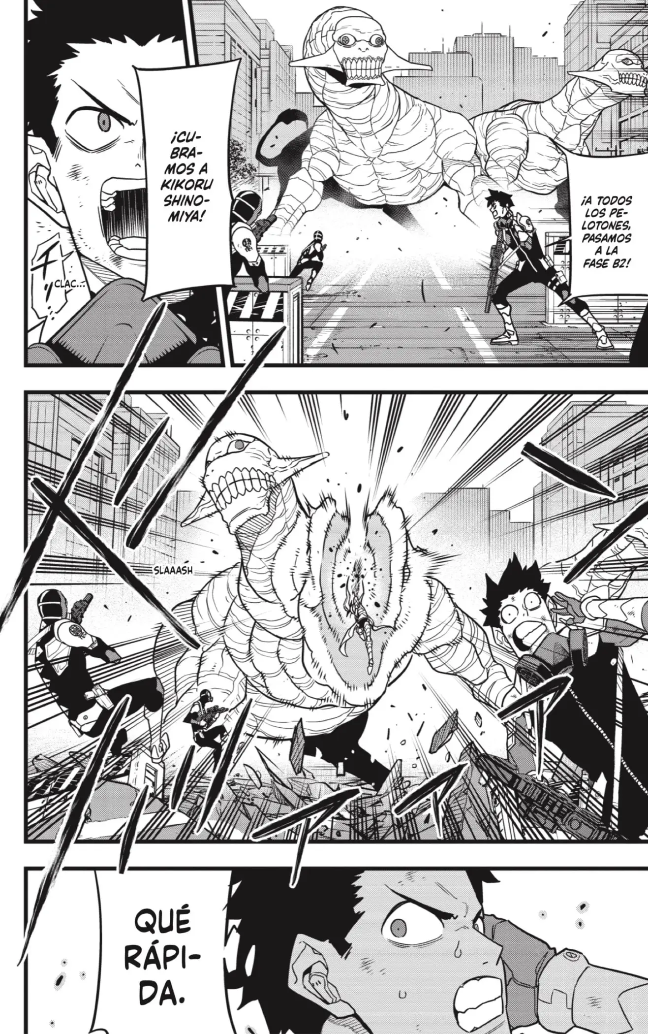 Kaiju No. 8 capítulo 72 página 12
