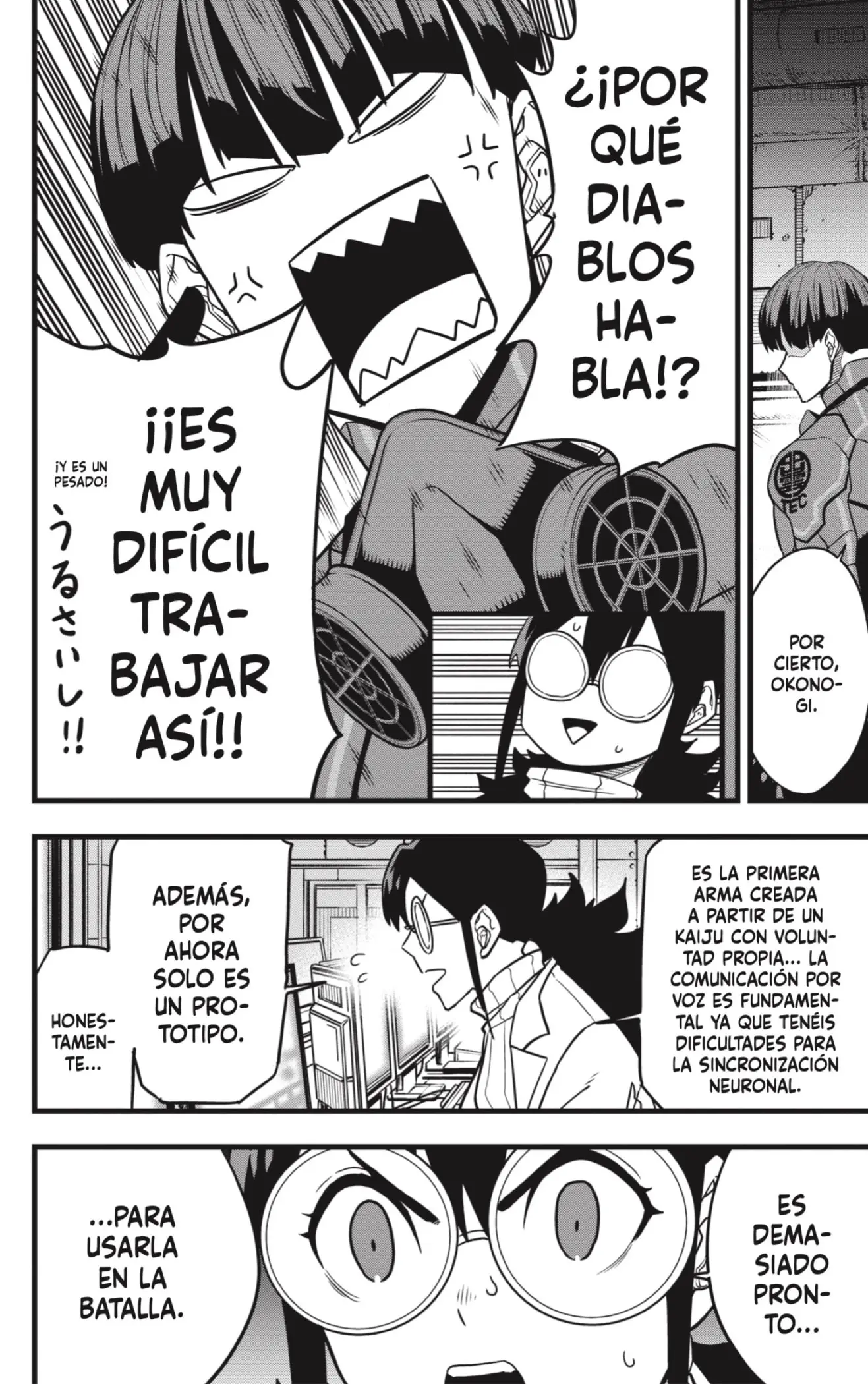 Kaiju No. 8 capítulo 73 página 5
