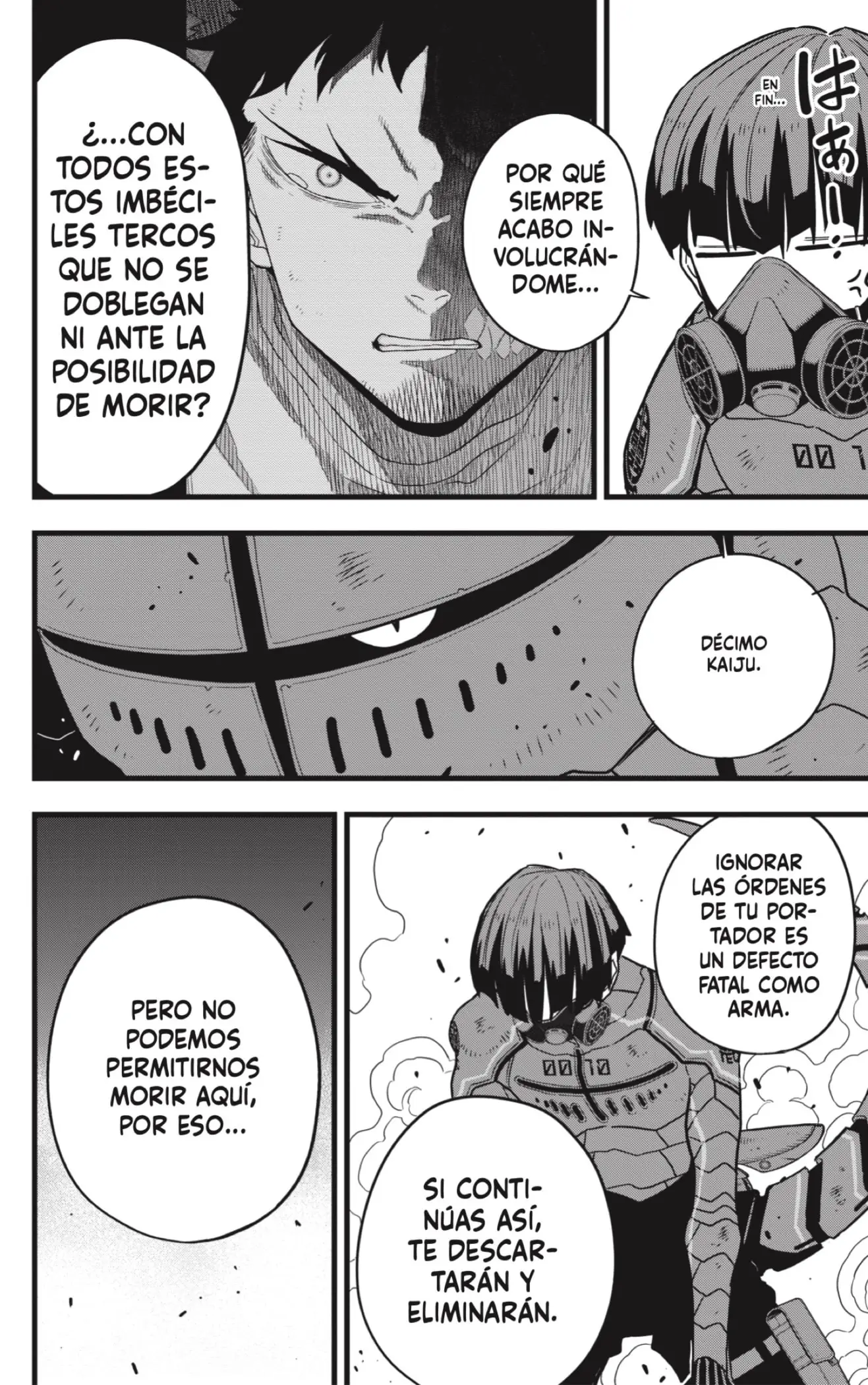 Kaiju No. 8 capítulo 73 página 23