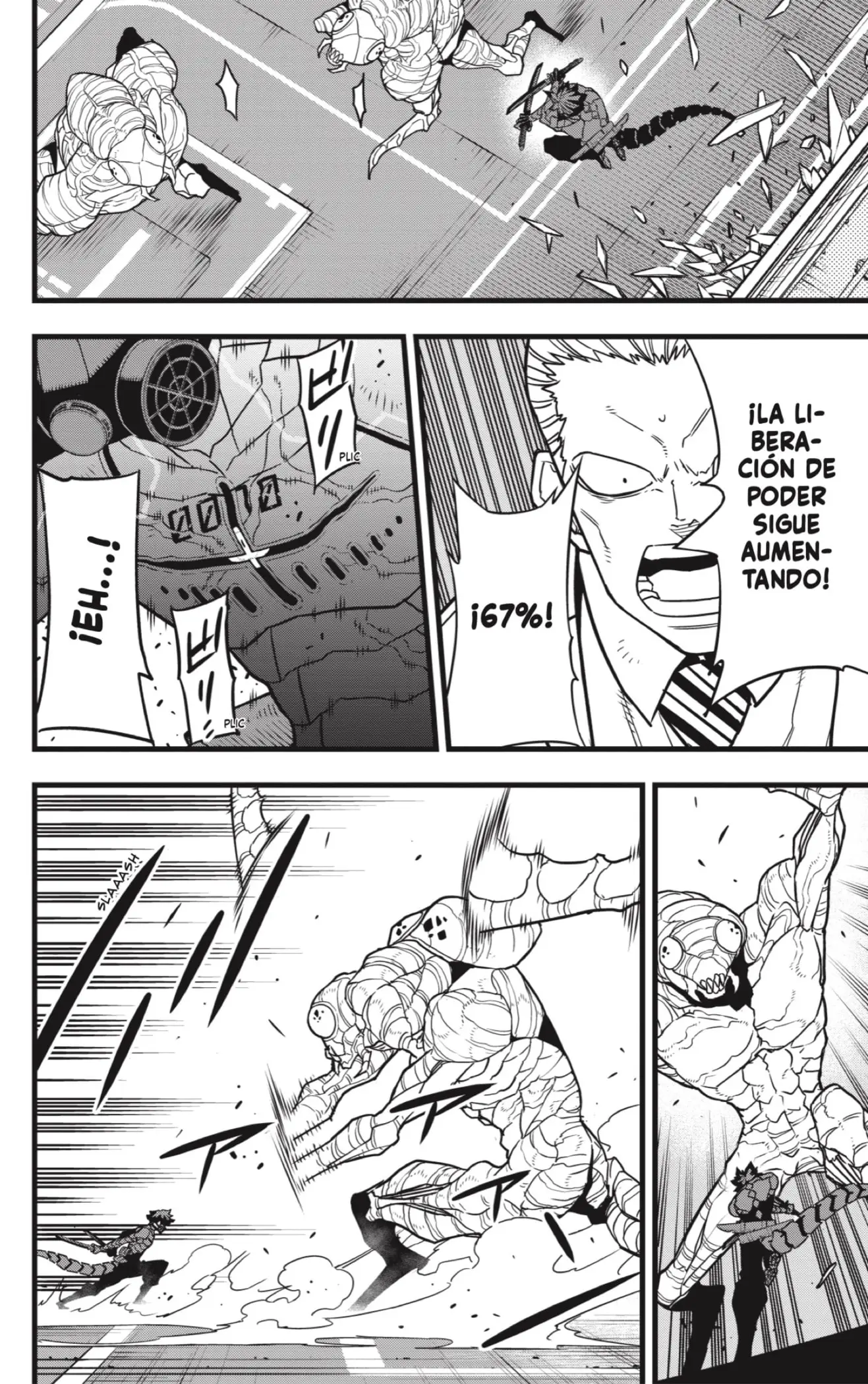 Kaiju No. 8 capítulo 74 página 8