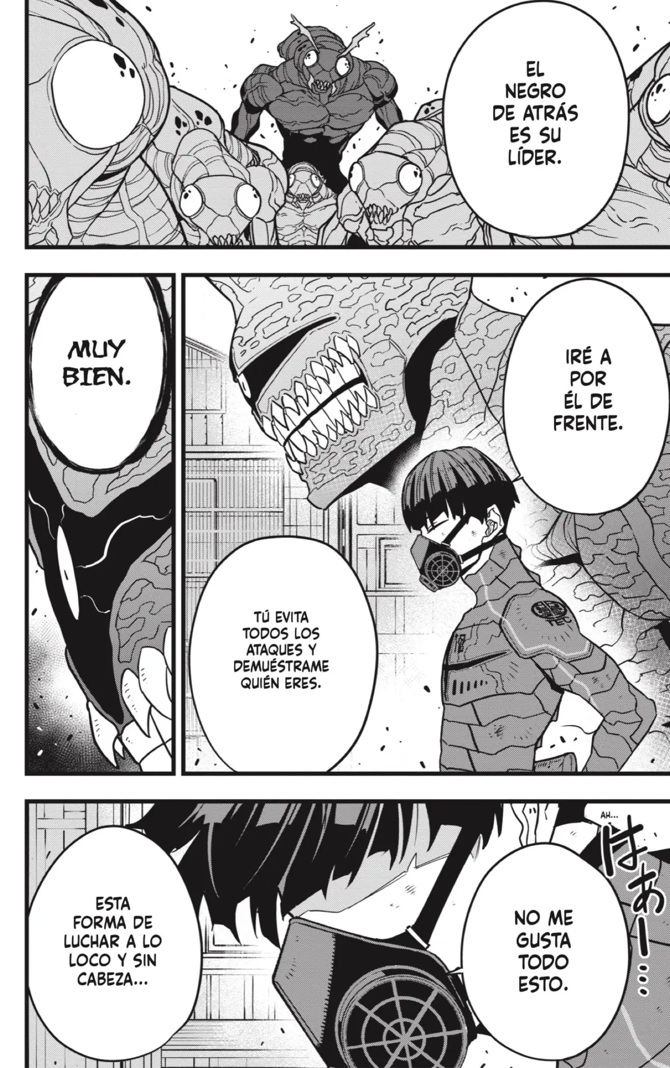 Kaiju No. 8 capítulo 74 página 14