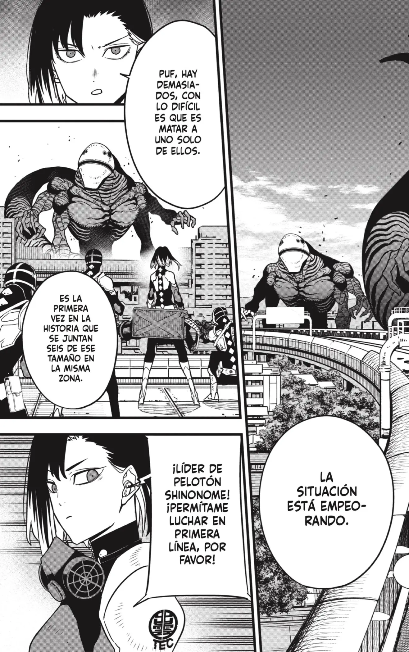 Kaiju No. 8 capítulo 75 página 7