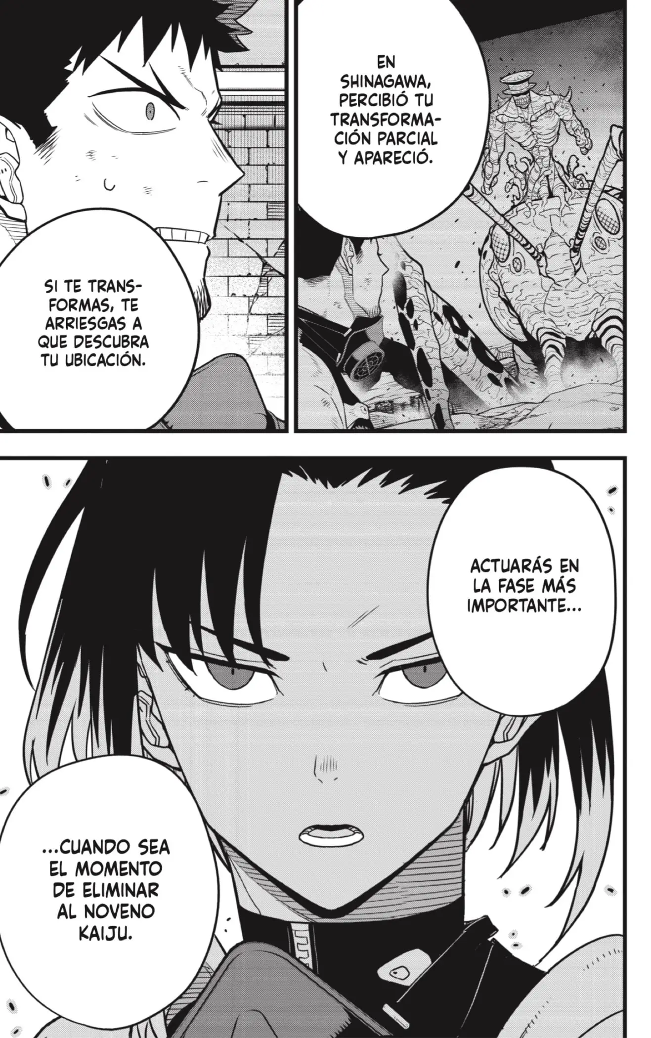 Kaiju No. 8 capítulo 75 página 9