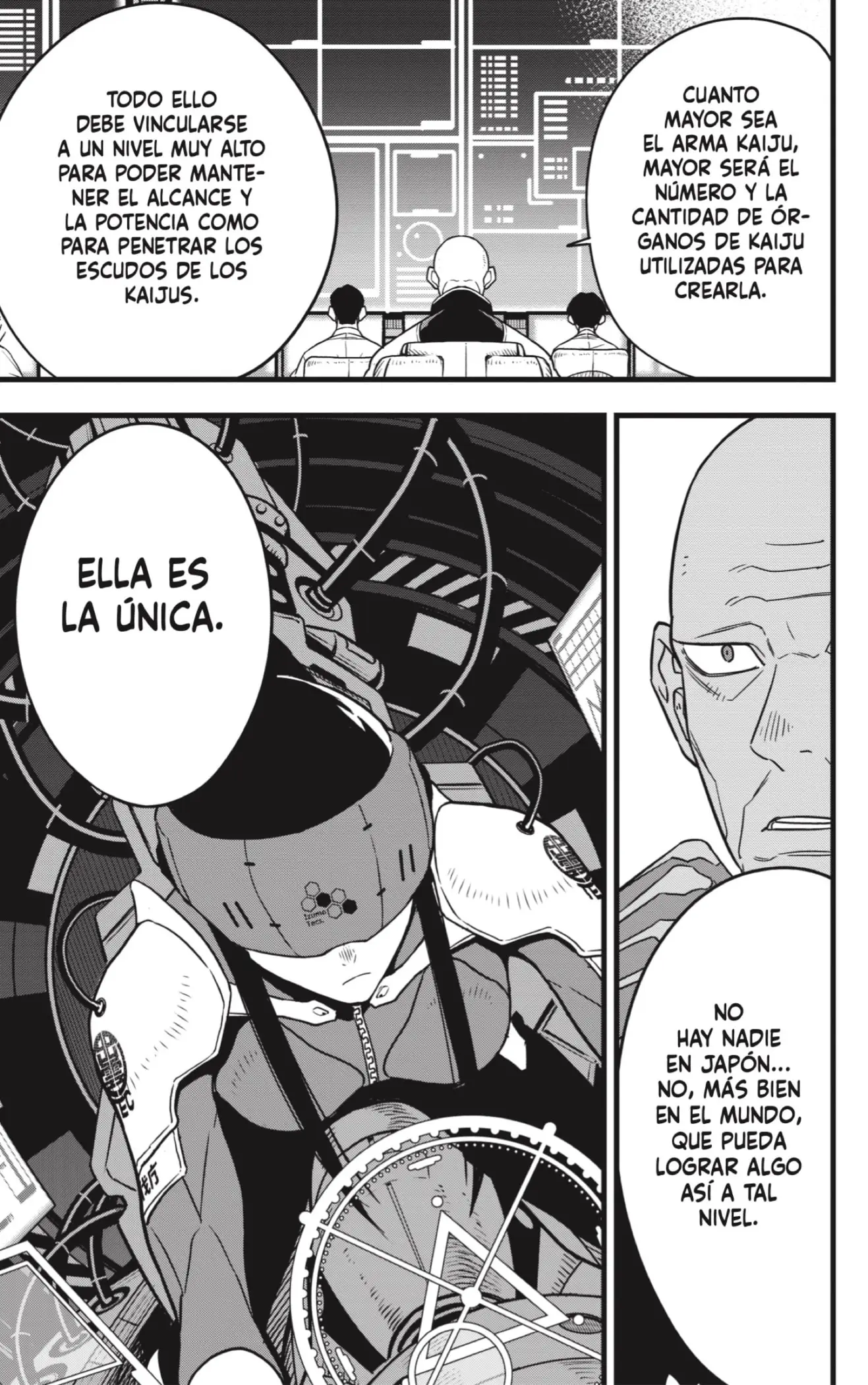Kaiju No. 8 capítulo 76 página 3