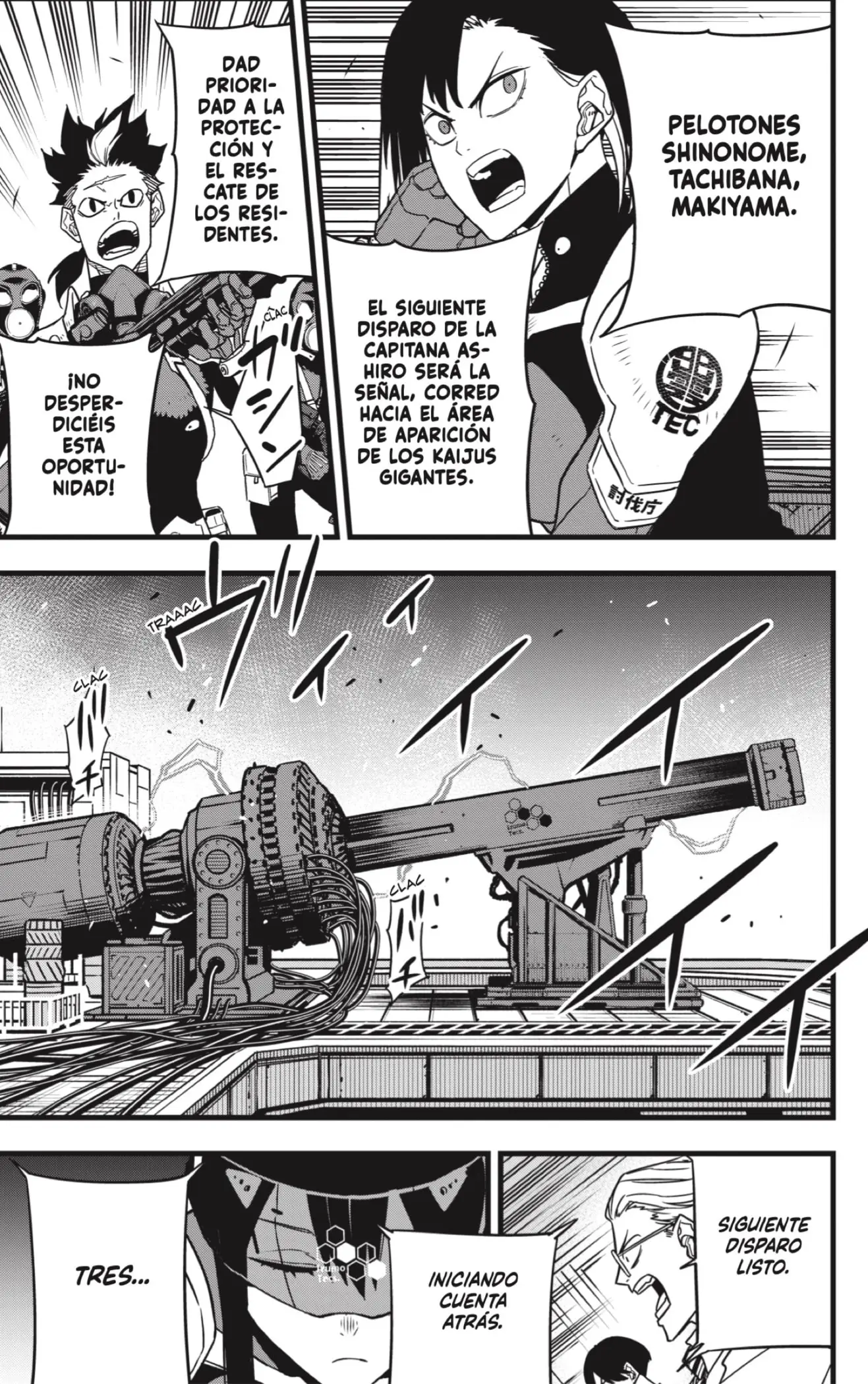 Kaiju No. 8 capítulo 76 página 5