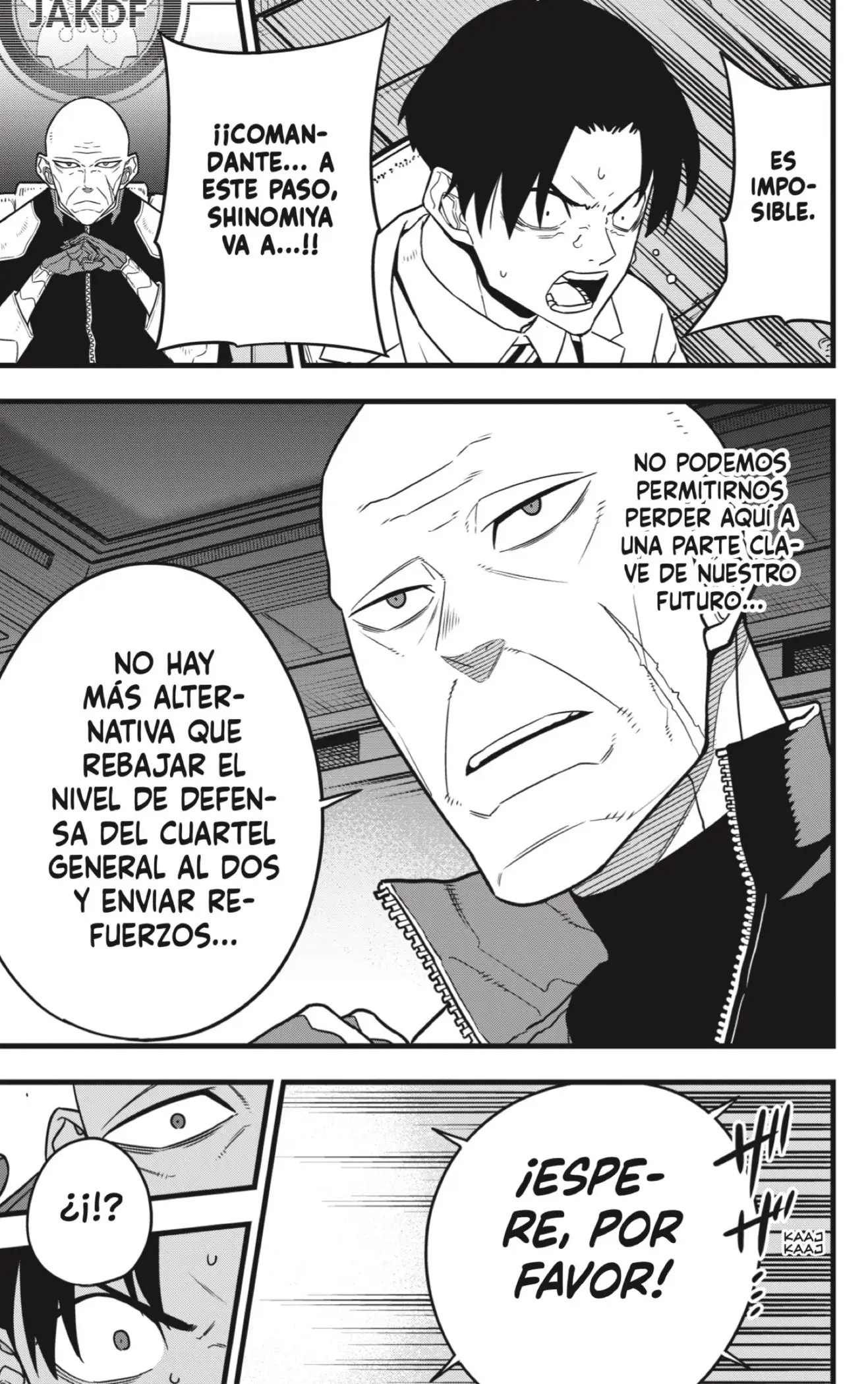 Kaiju No. 8 capítulo 79 página 7