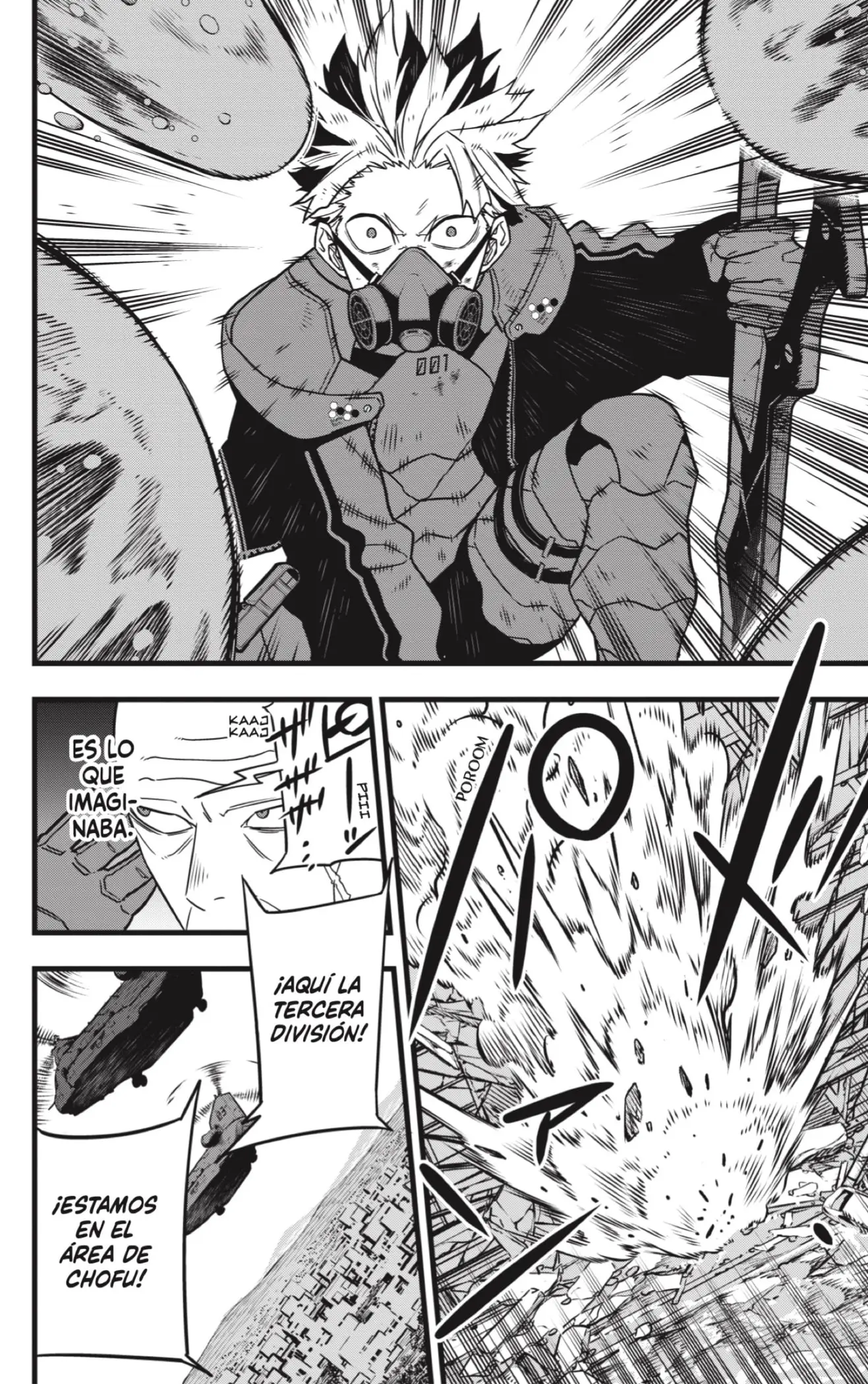 Kaiju No. 8 capítulo 81 página 10