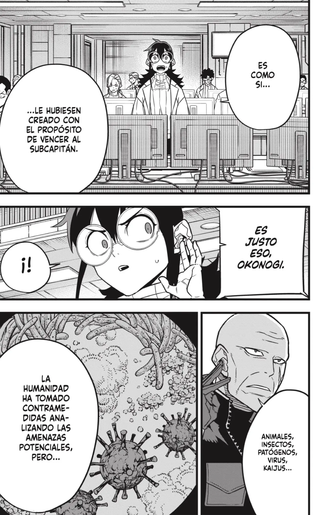Kaiju No. 8 capítulo 81 página 17