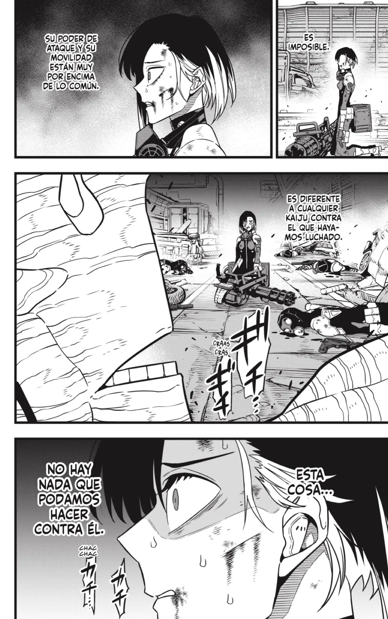 Kaiju No. 8 capítulo 82 página 4