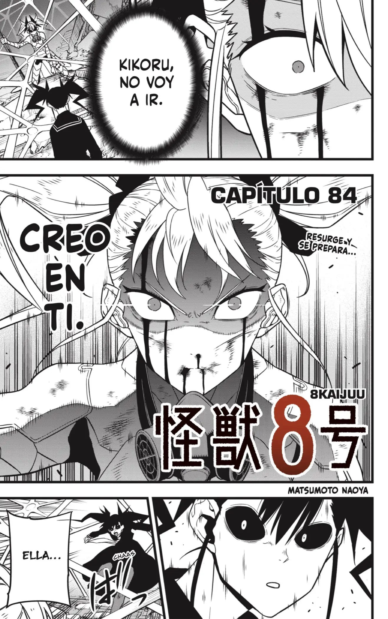 Kaiju No. 8 capítulo 84 página 1