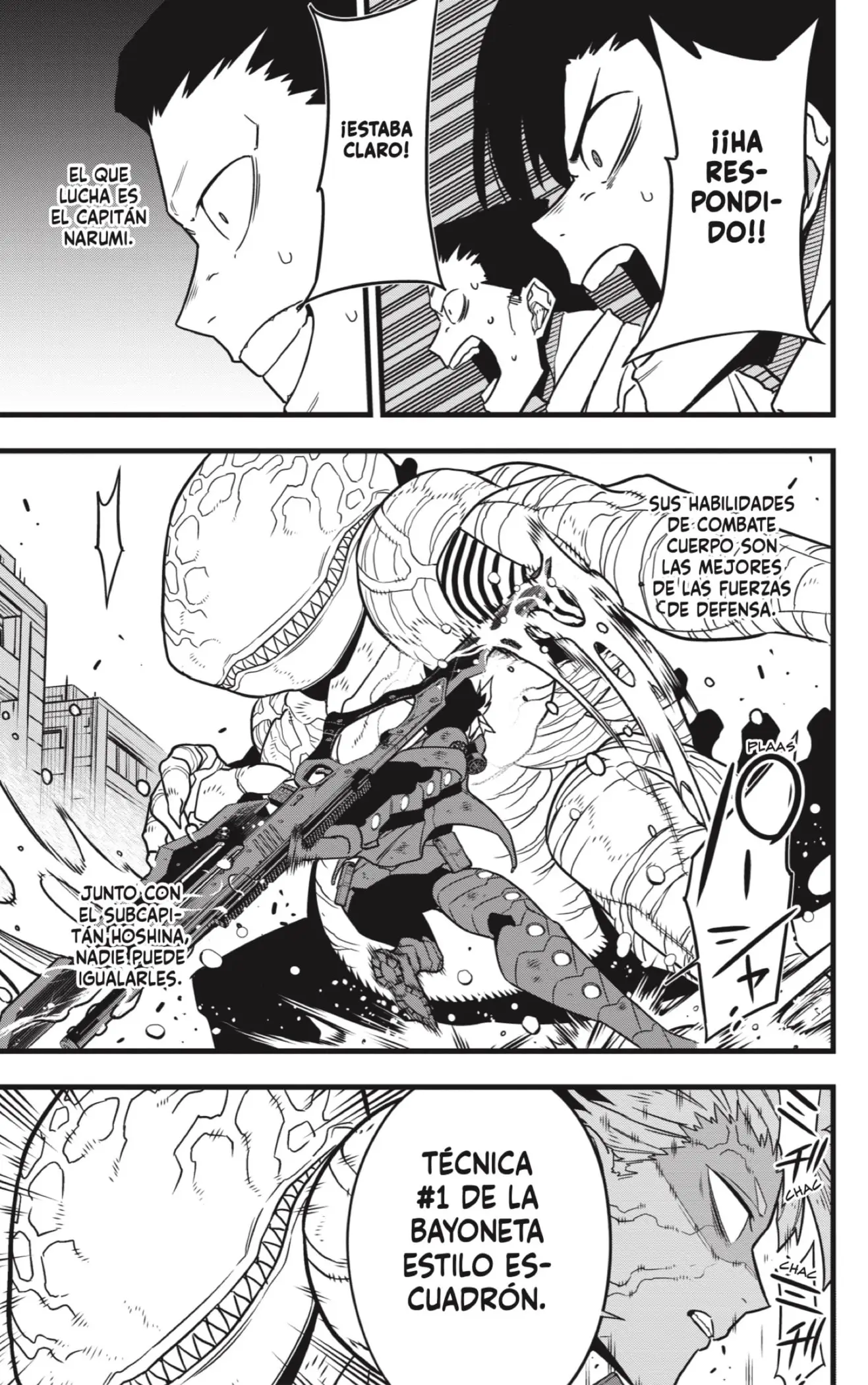 Kaiju No. 8 capítulo 86 página 9