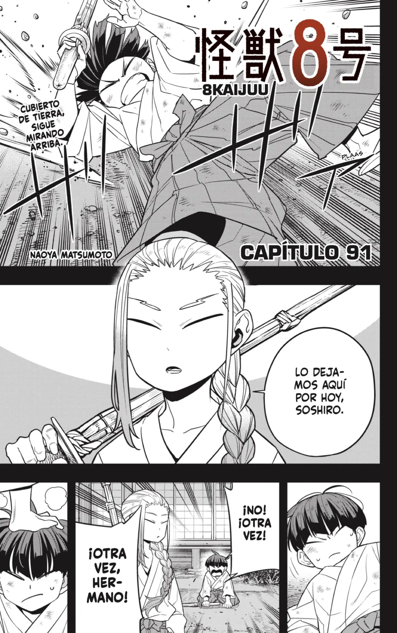 Kaiju No. 8 capítulo 91 página 1