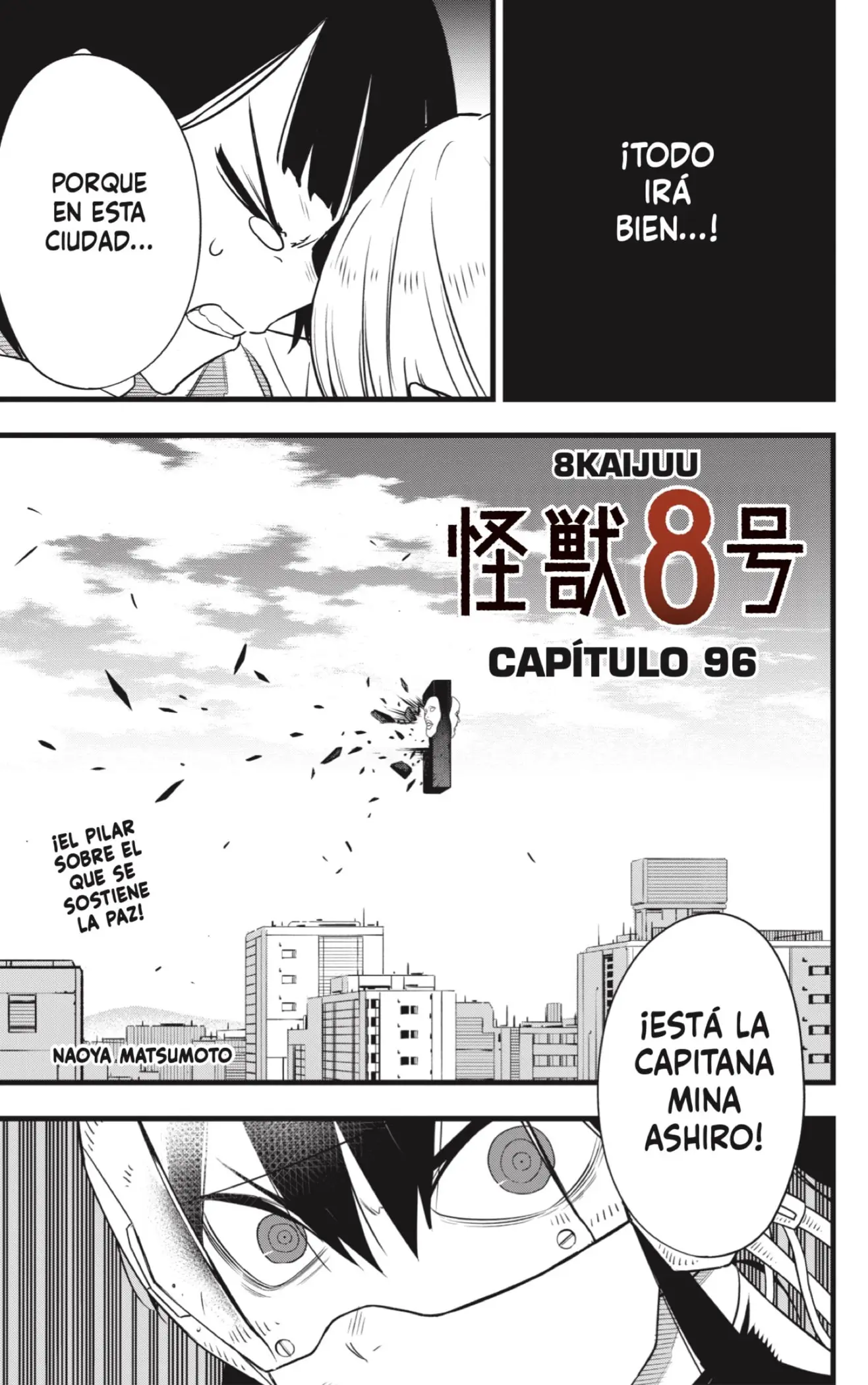 Kaiju No. 8 capítulo 96 página 1