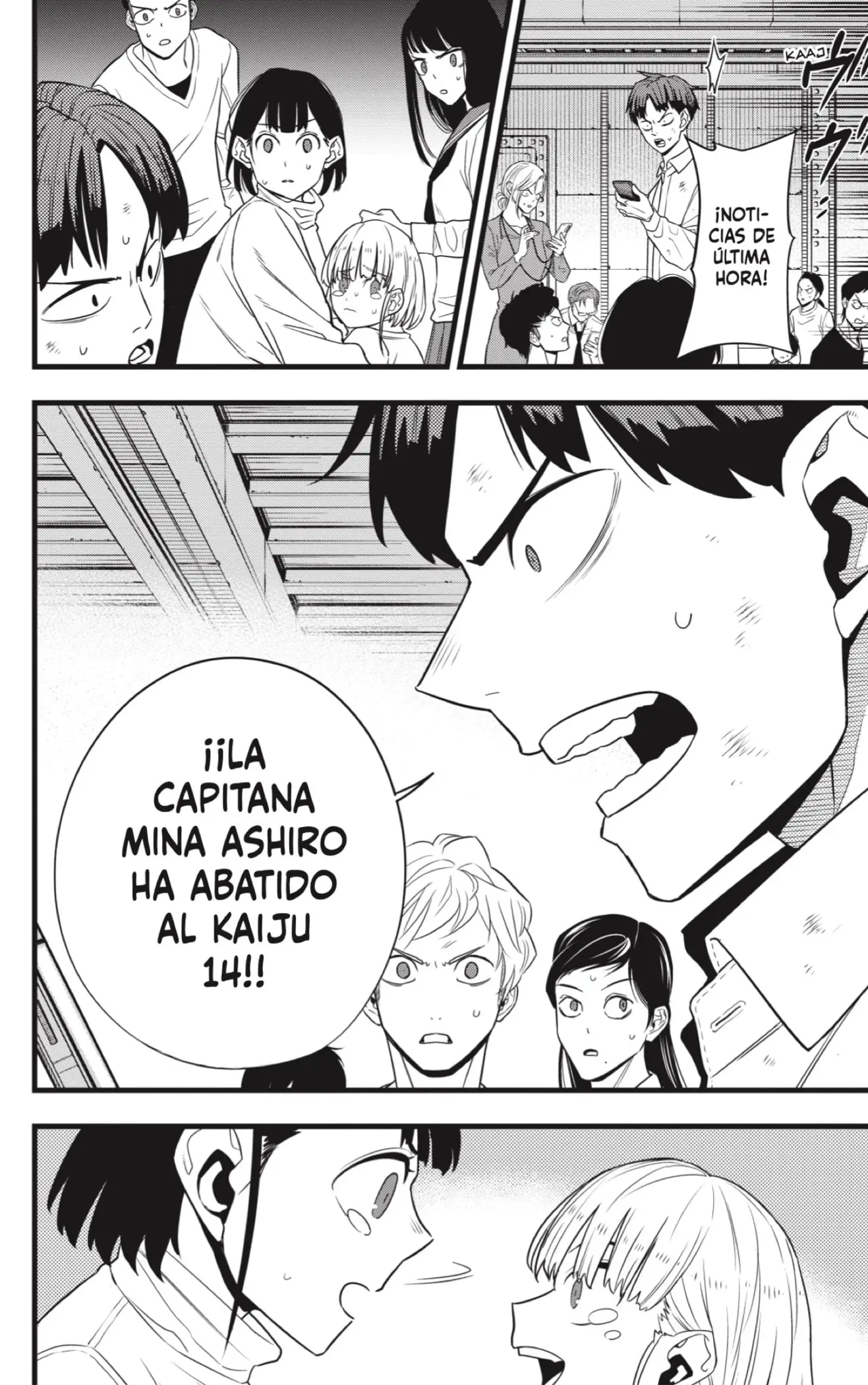 Kaiju No. 8 capítulo 96 página 4